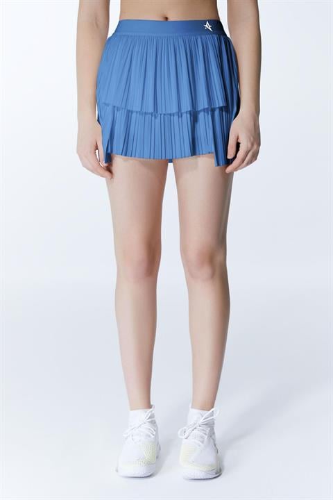 ED 2303-18 Ada Dry-Touch Kadın Tenis Etek Şortlu Lila Mor (Tenis, Golf, Pickleball, Dans)