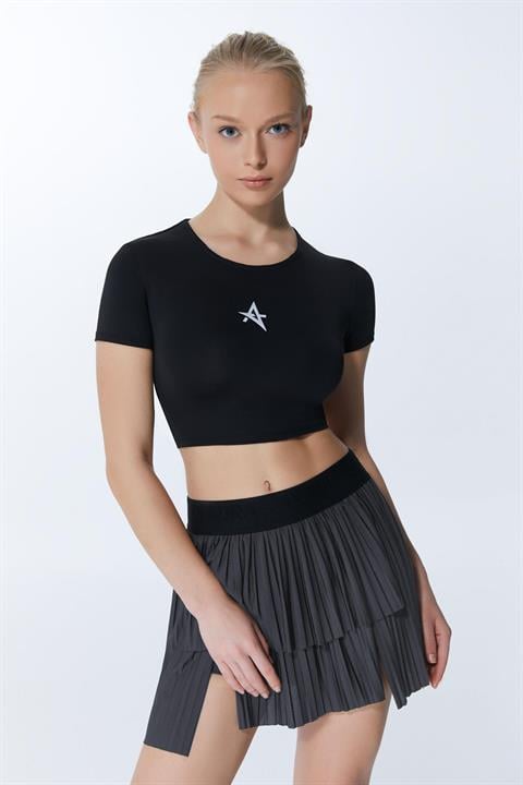 ED 2303-19 Ada Dry-Touch Kadın Tenis Etek Şortlu Lila Mor (Tenis, Golf, Pickleball, Dans)