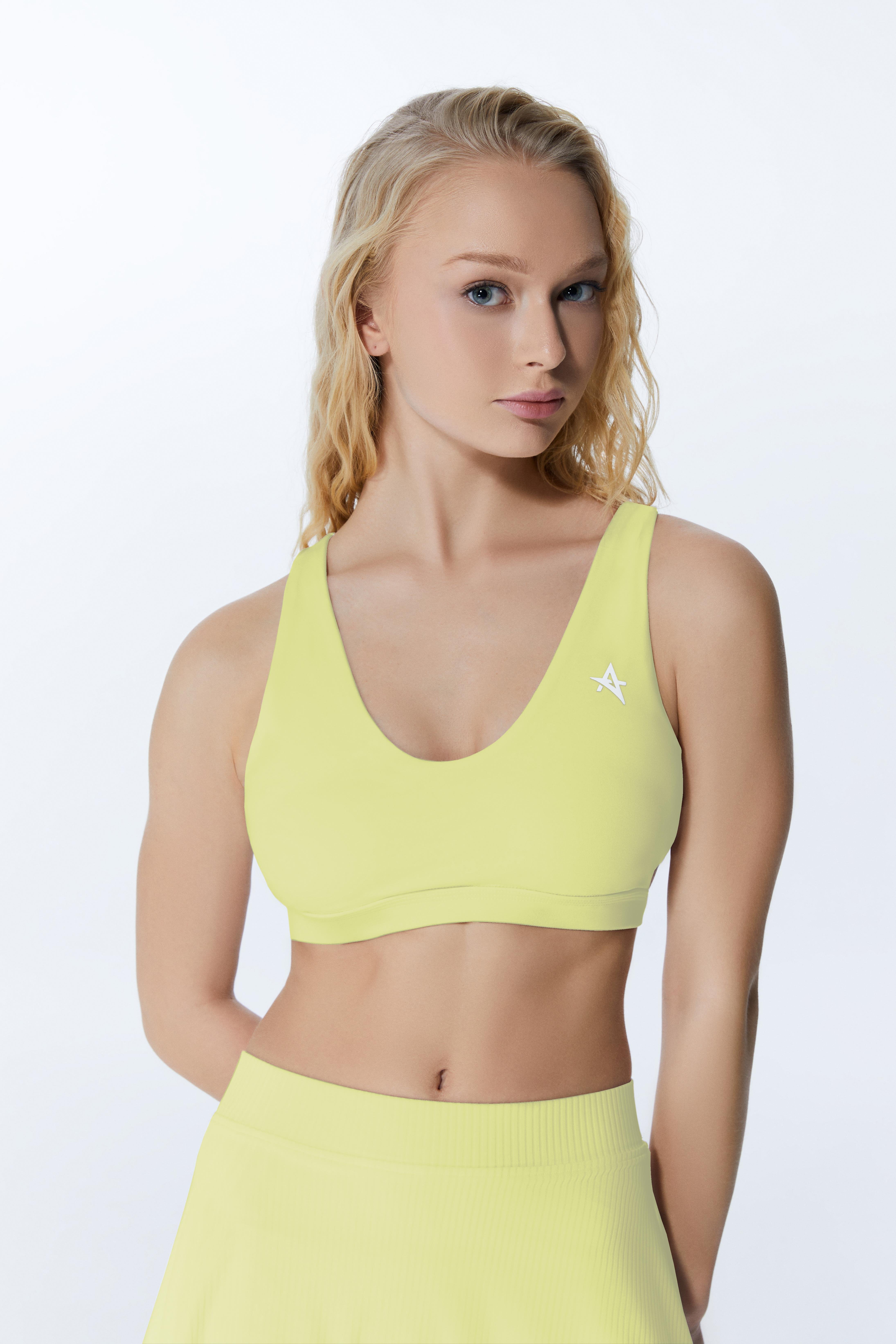ED 2317-06 Dianna Sporcu Sütyen - Sarı