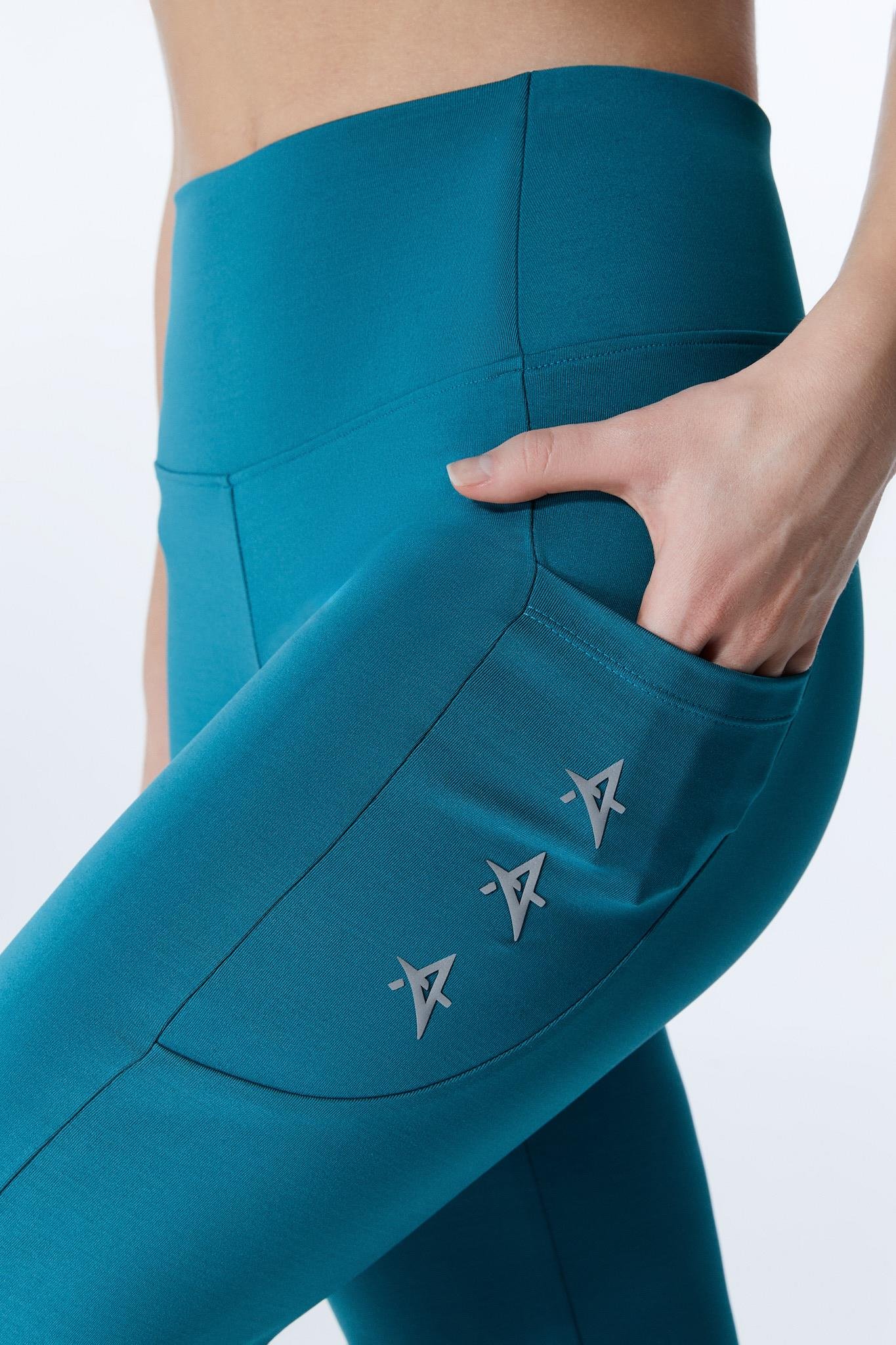 ED 2329-01 Donatella Flare Trouser Petrol