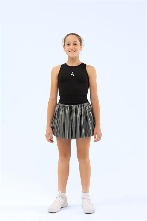 ED 2343-11 Barty Dry-Touch Crop Kolsuz Kız Çocuk Üstü Beyaz