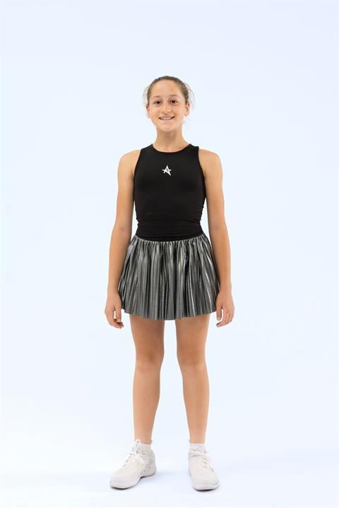 ED 2343-11 Barty Dry-Touch Crop Kolsuz Kız Çocuk Üstü Beyaz