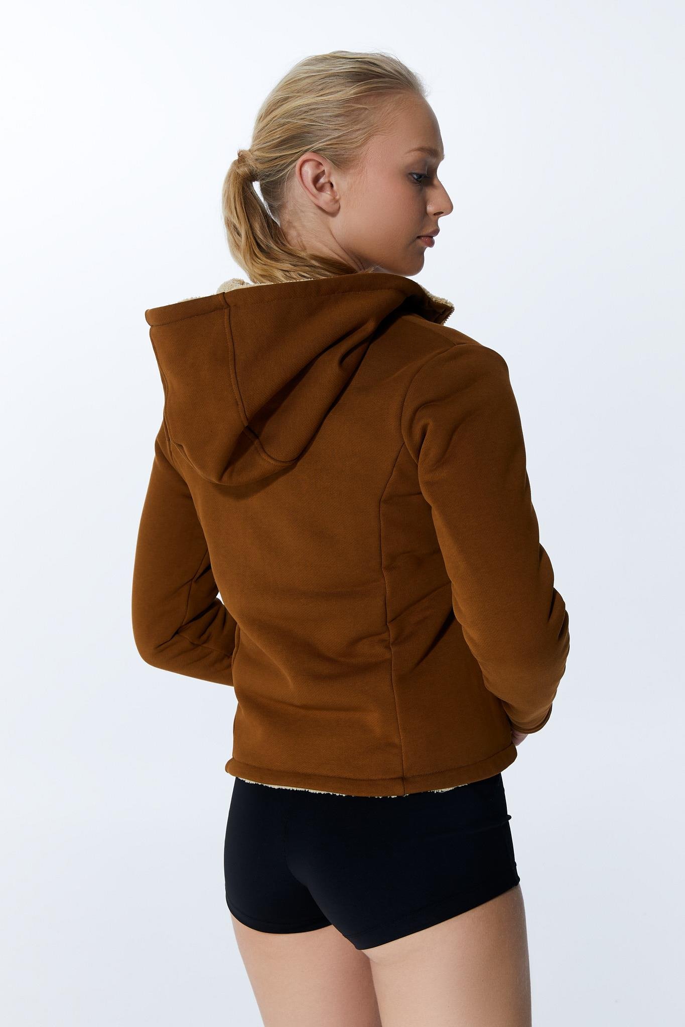ED 2356-02 Oslo Çift Taraflı Termal Peluş Spor Ceket