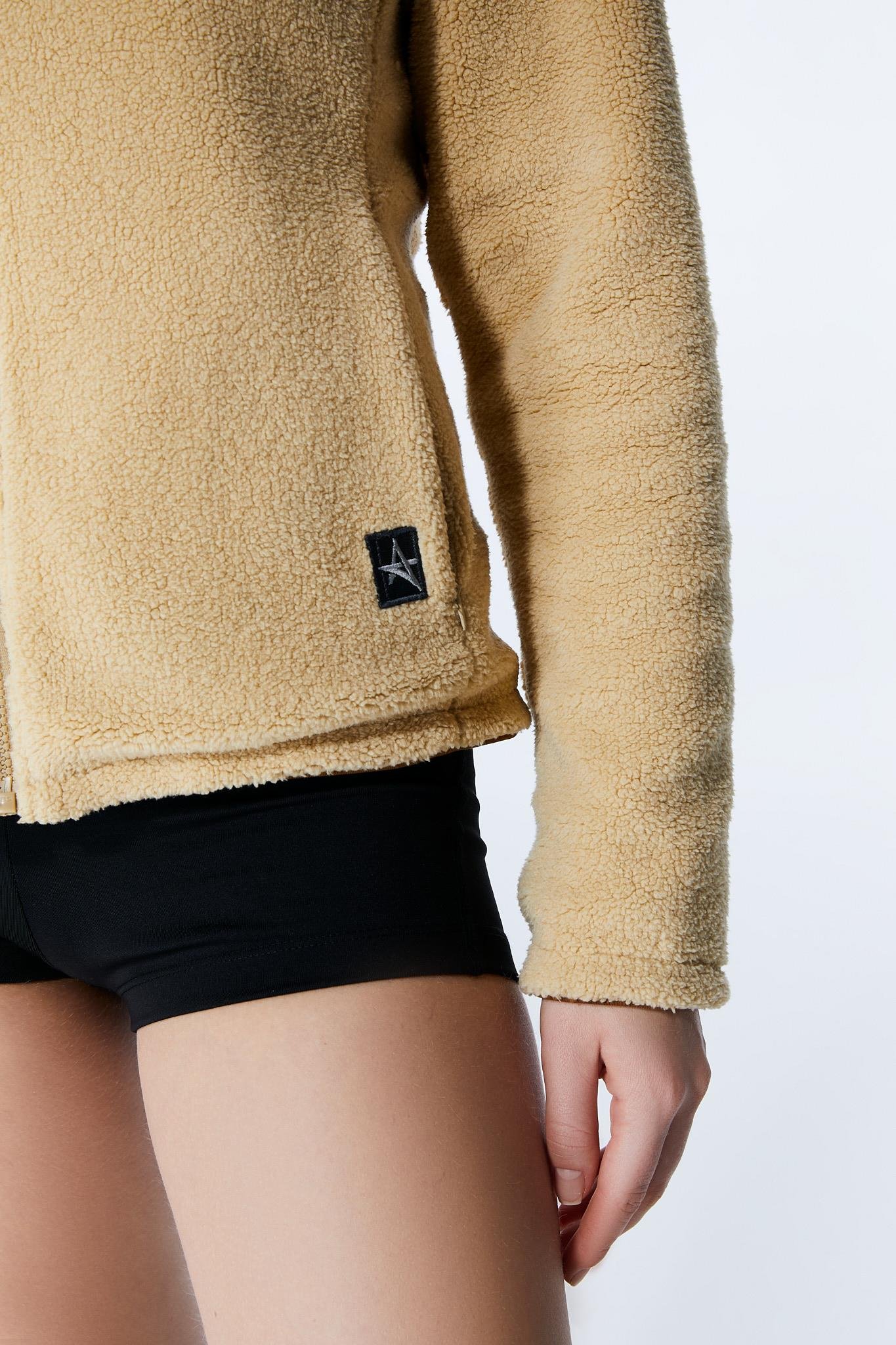 ED 2356-03 Oslo Peluş Spor Ceket Camel