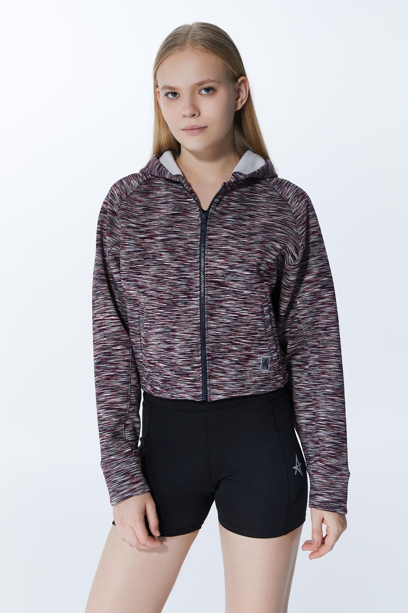 ED 2361-01 Kate Spor Ceket Bordo Melanj