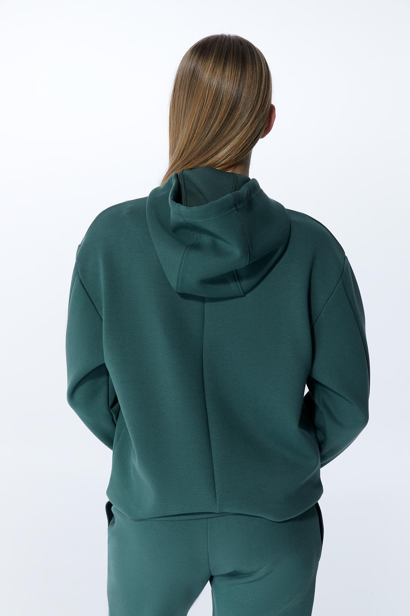 ED 2377-01 Kanguru Kapüşonlu Sweat Haki