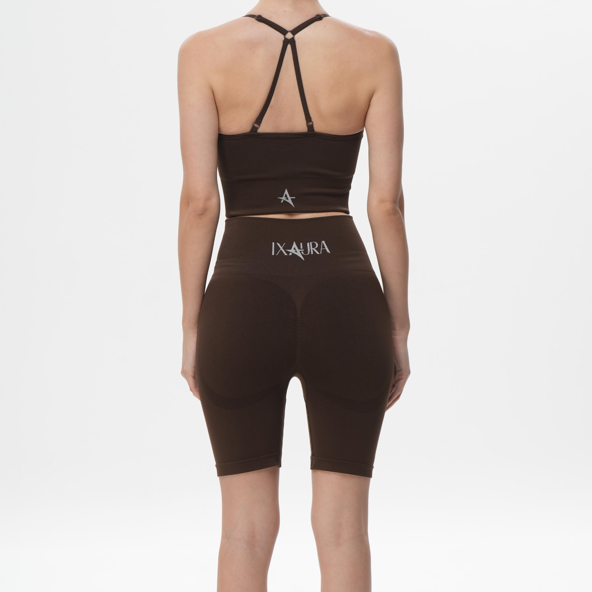 ED 2419-01 Lima İnce Askılı Bralet Kahverengi