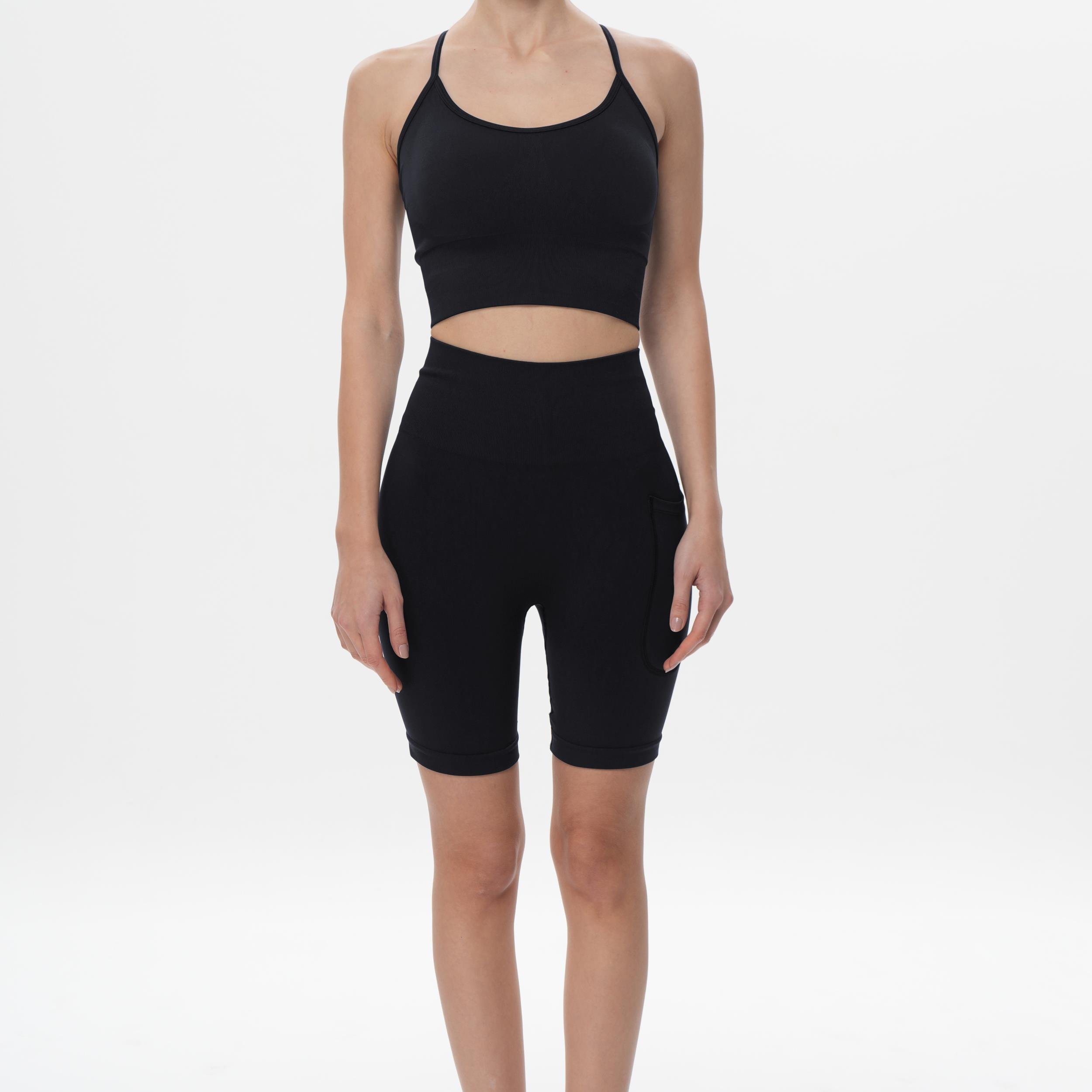 ED 2419-02 Lima İnce Askılı Bralet Siyah