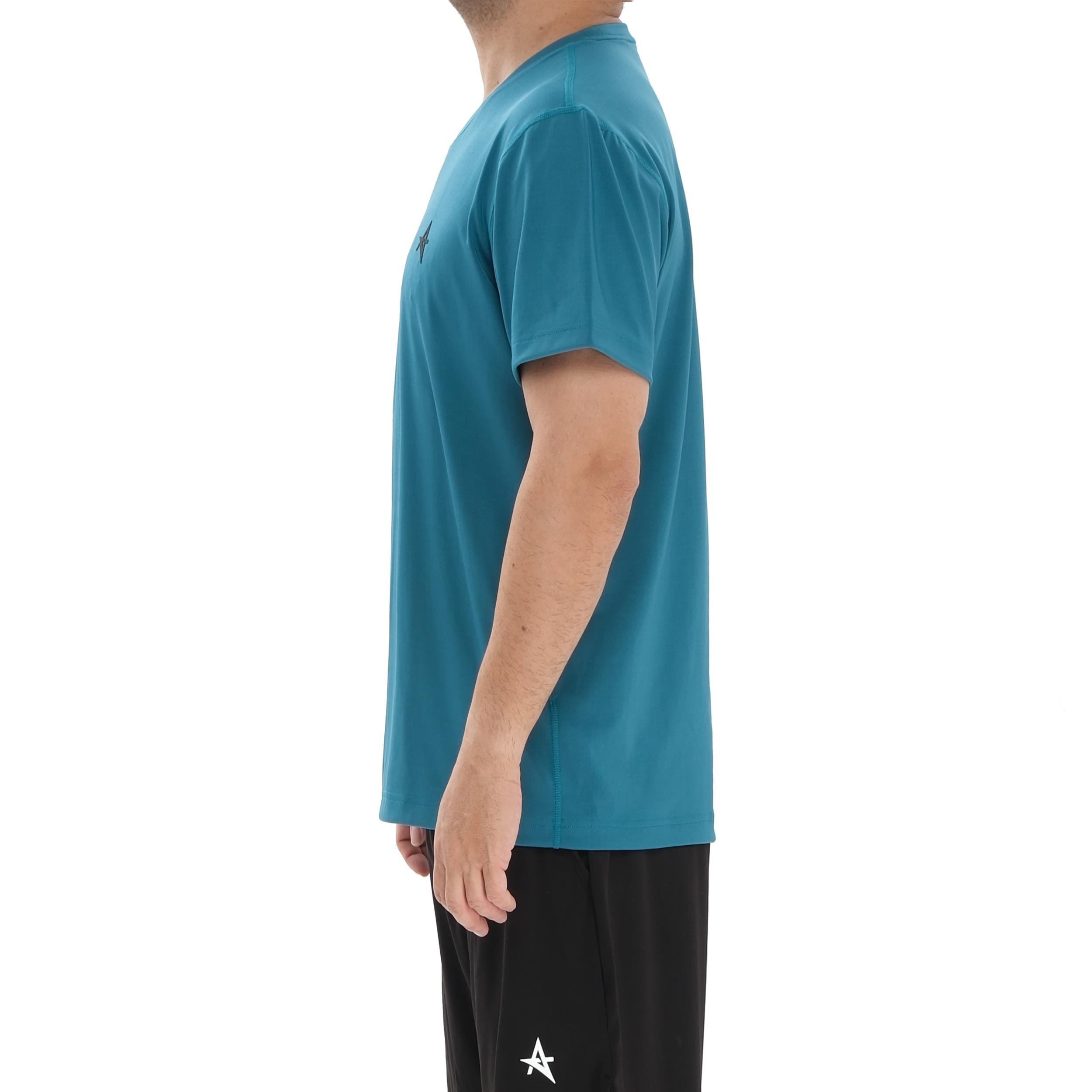 ED 2446 Rhode Likralı Interlock Erkek T-shirt Petrol