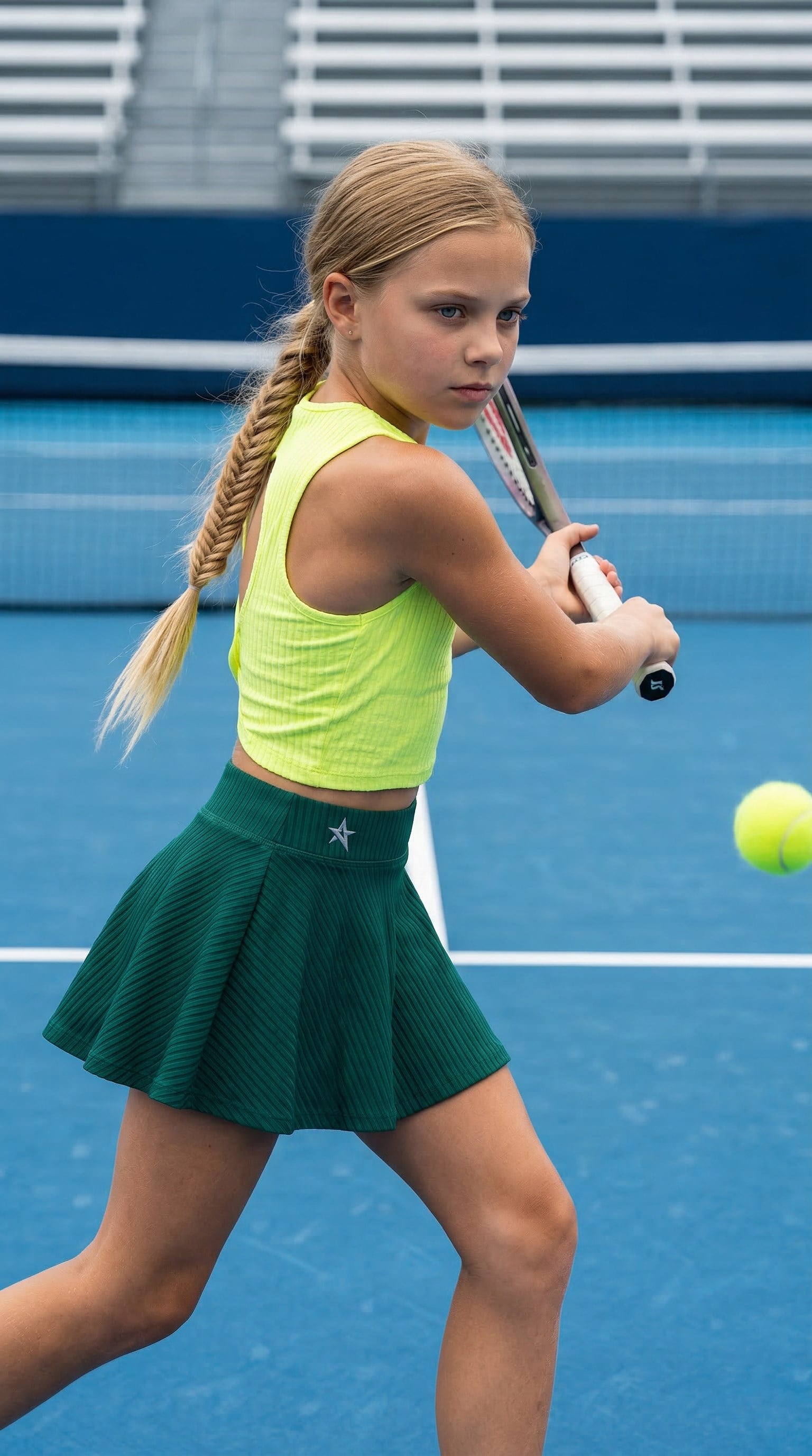 ED 2604 Taylor  Dry -Çocuk Kolsuz Spor Üst Top Neon Sarı