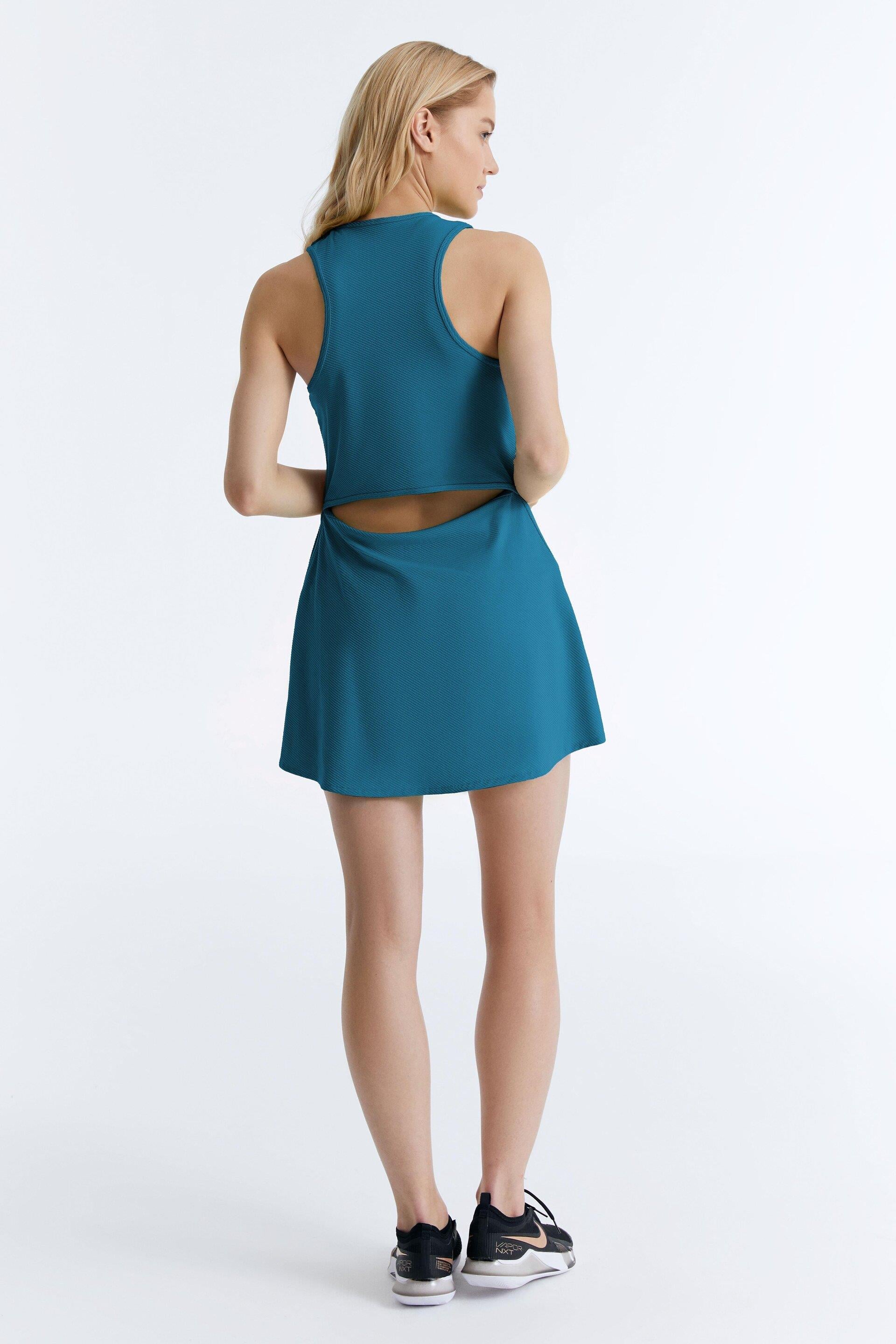 ED202301-01 Sonia Tenis Elbise Beyaz