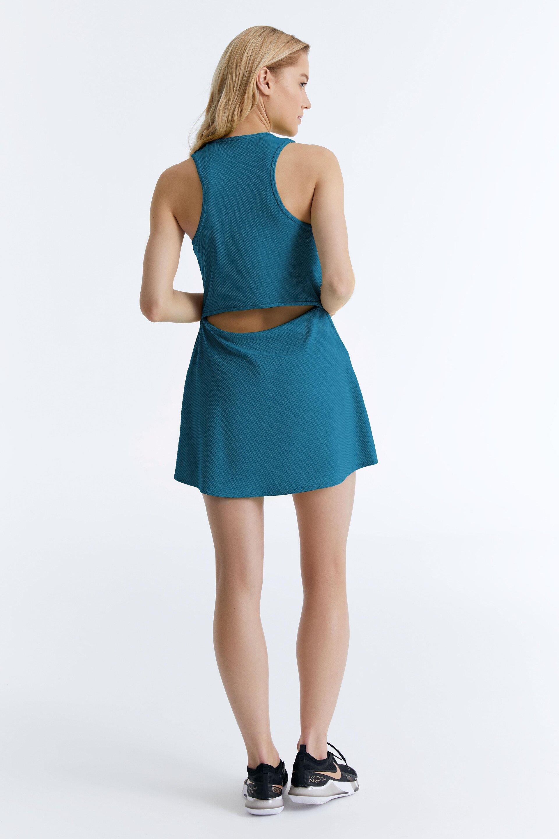 ED202301-01 Sonia Tenis Elbise Beyaz