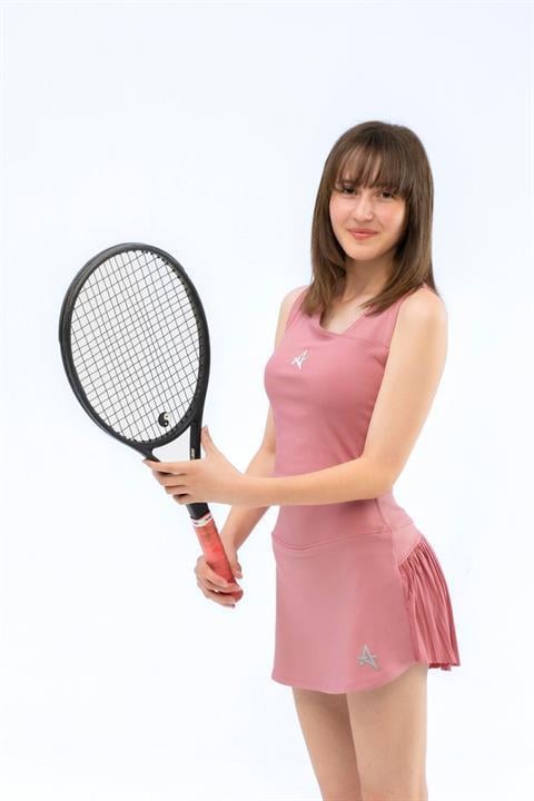 ED2405-01 ECE Dry-Touch Kadın ve Genç Kız Spor Piliseli Şortlu Etek Beyaz (Tenis, Dans, Yoga)