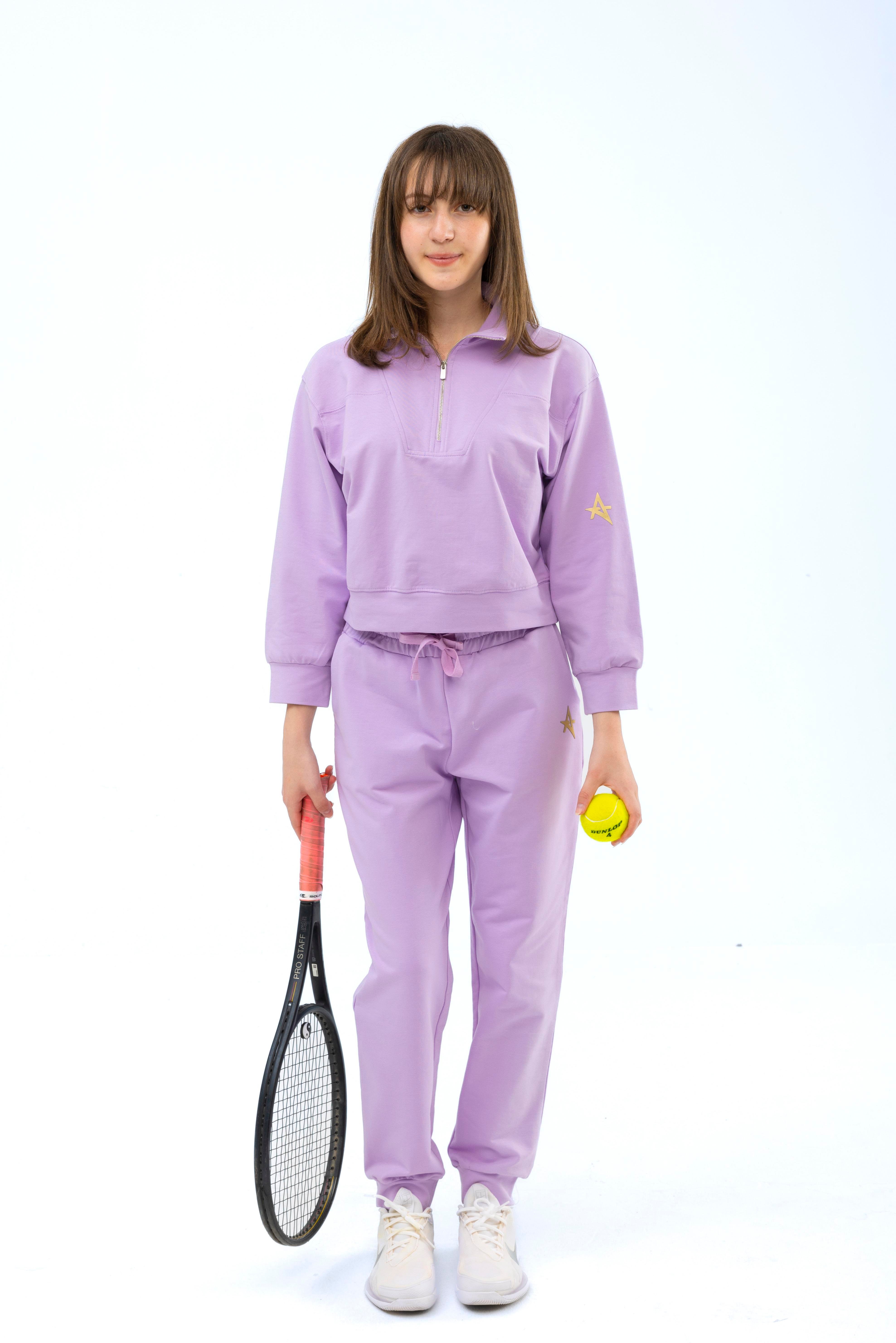 ED7740-5 Cupro Feel Set Genç ve Kız Çocuk LİLA