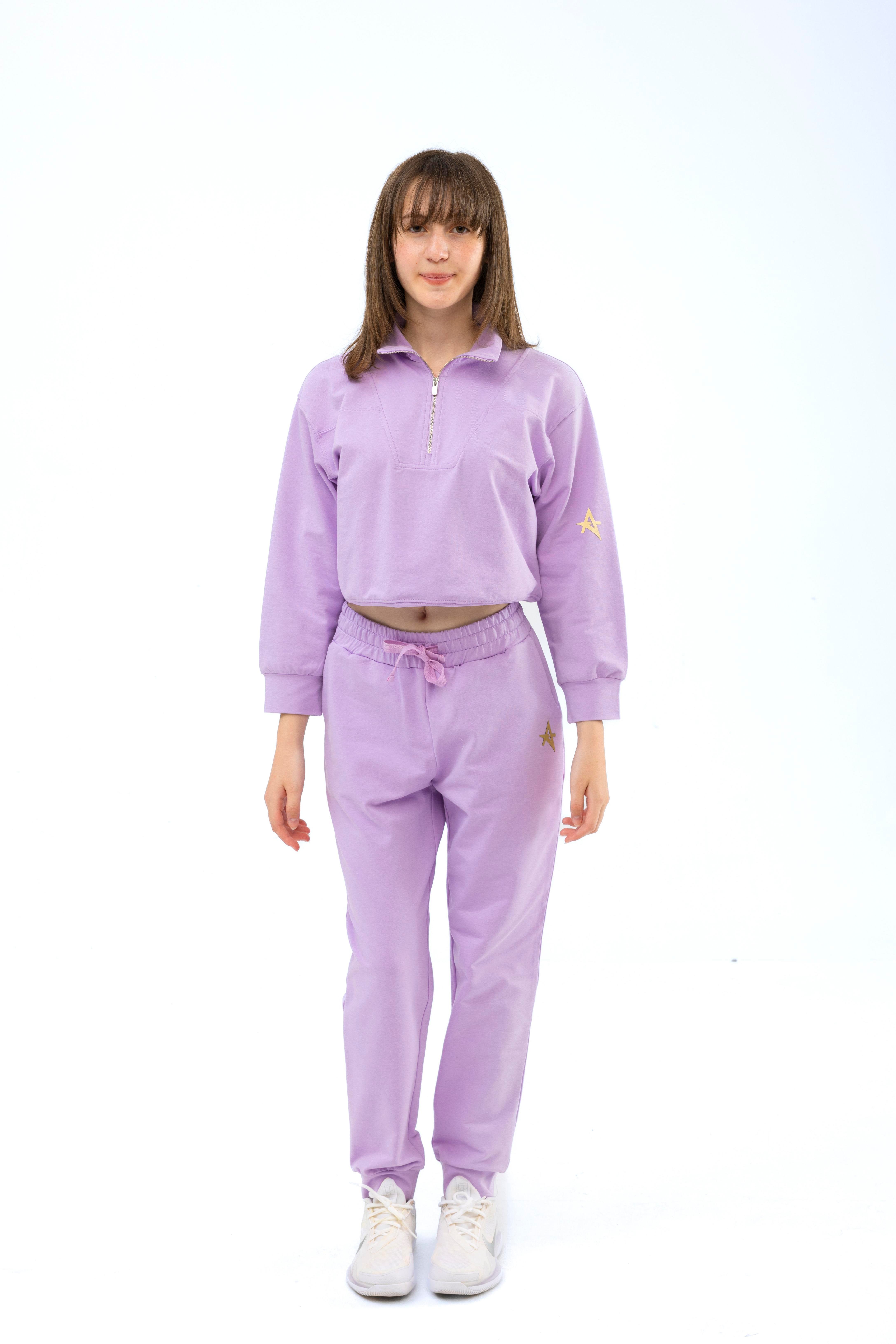 ED7740-5 Cupro Feel Set Genç ve Kız Çocuk LİLA