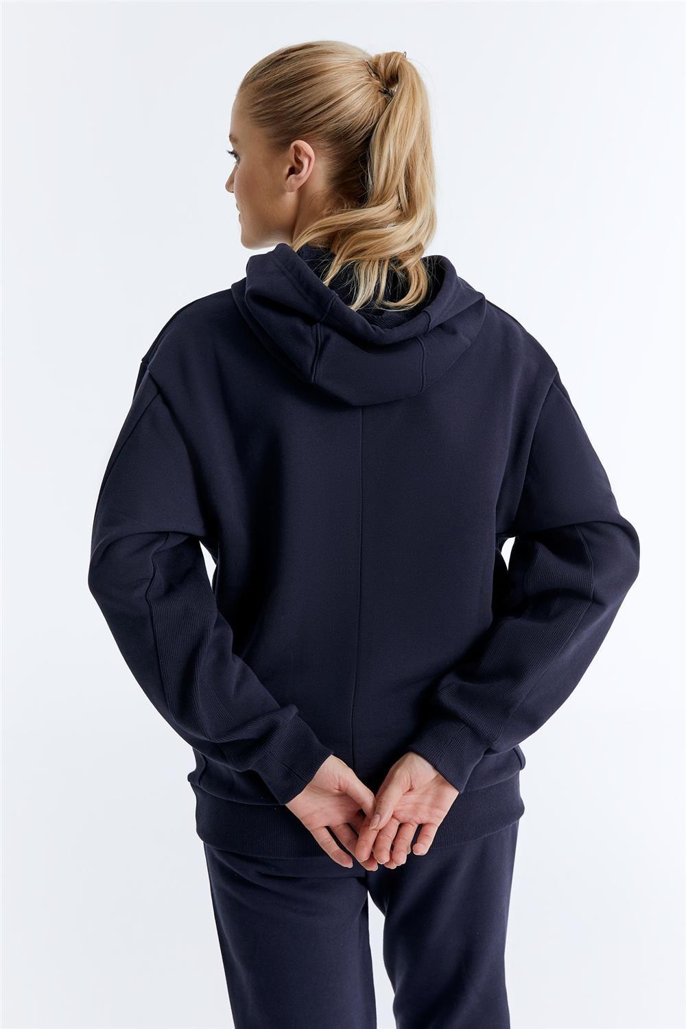 ED7749-05 Star Kadın Kapüşonlu Sweatshirt'ü Mint