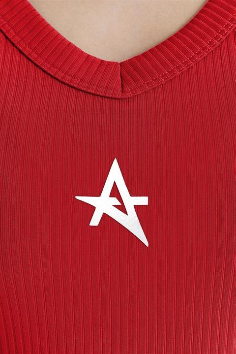 ED7782-04 Venus Tennis Dress Red
