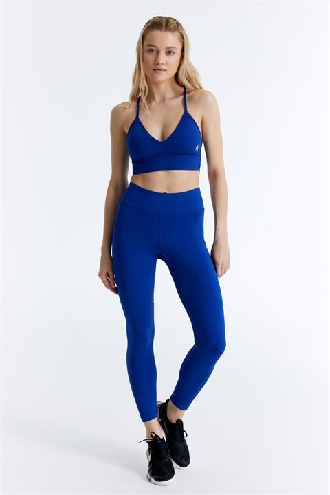 ED7783-02 Hola Long Legging Yüksek Belli Tam Boy Kadın Taytı Lila