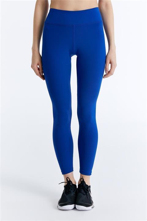 ED7783-02 Hola Long Legging Yüksek Belli Tam Boy Kadın Taytı Lila