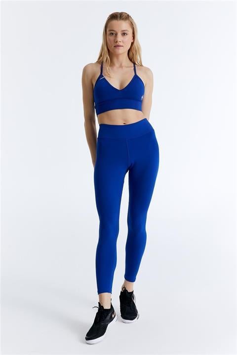 ED7783-02 Hola Long Legging Yüksek Belli Tam Boy Kadın Taytı Lila