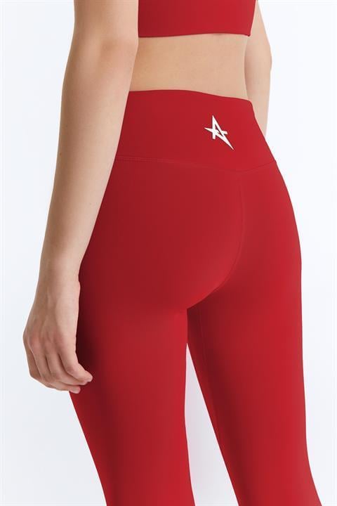 ED7783-02 Hola Long Legging Yüksek Belli Tam Boy Kadın Taytı Lila