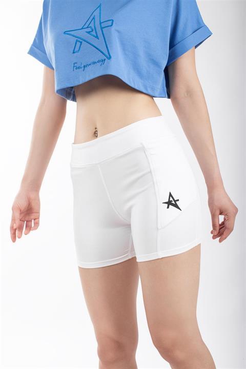 ED7785-01 Short Legging White