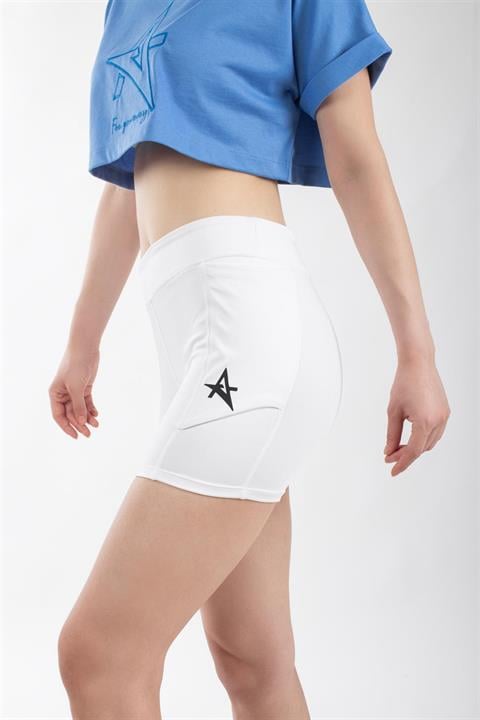 ED7785-01 Short Legging White