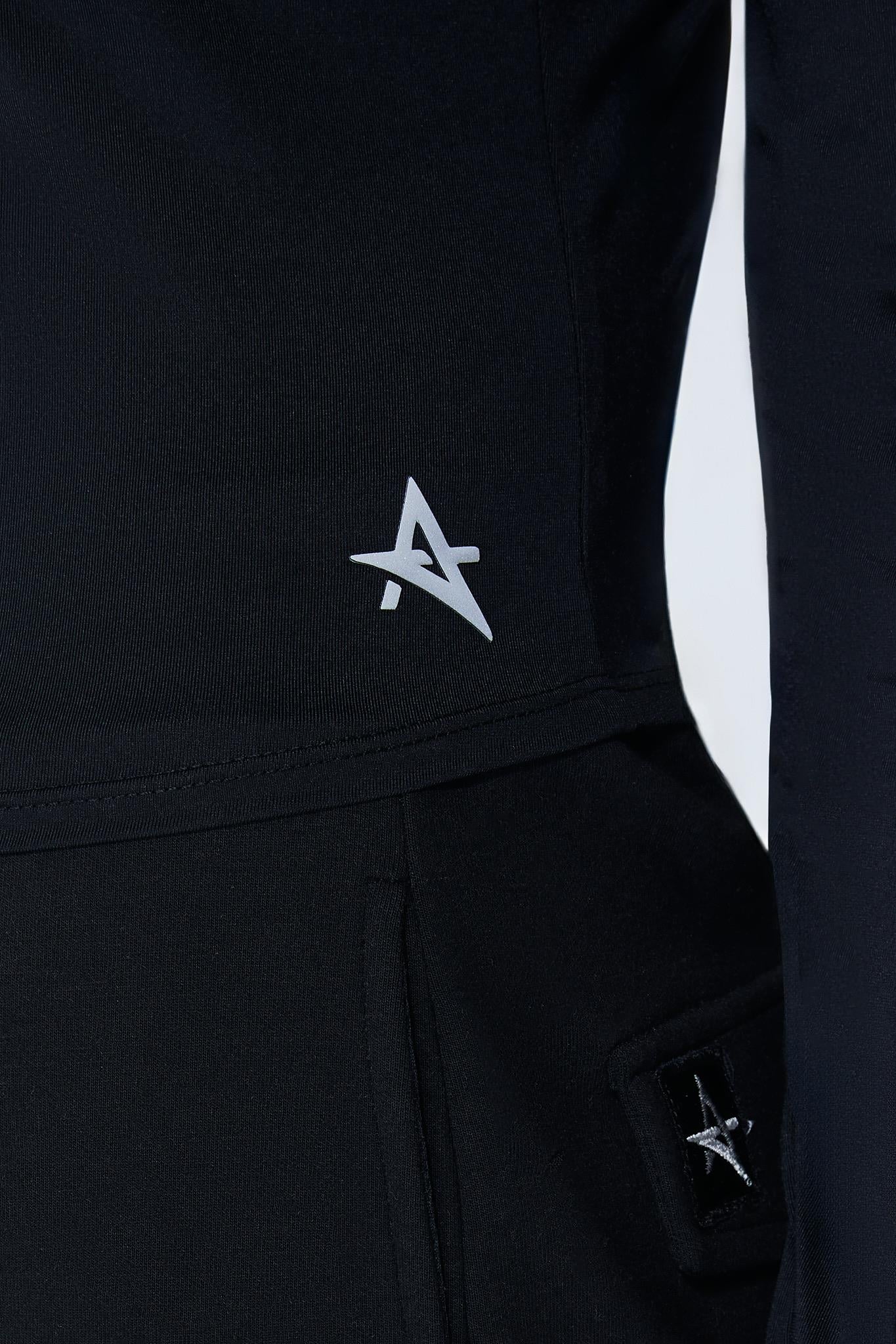 Kim Turtleneck Soft Touch Body Siyah