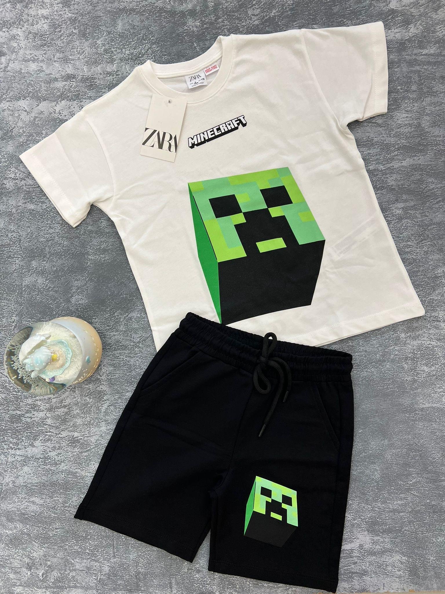10037 Kids Minecraft Baskılı Takım 6-13/14 Yaş