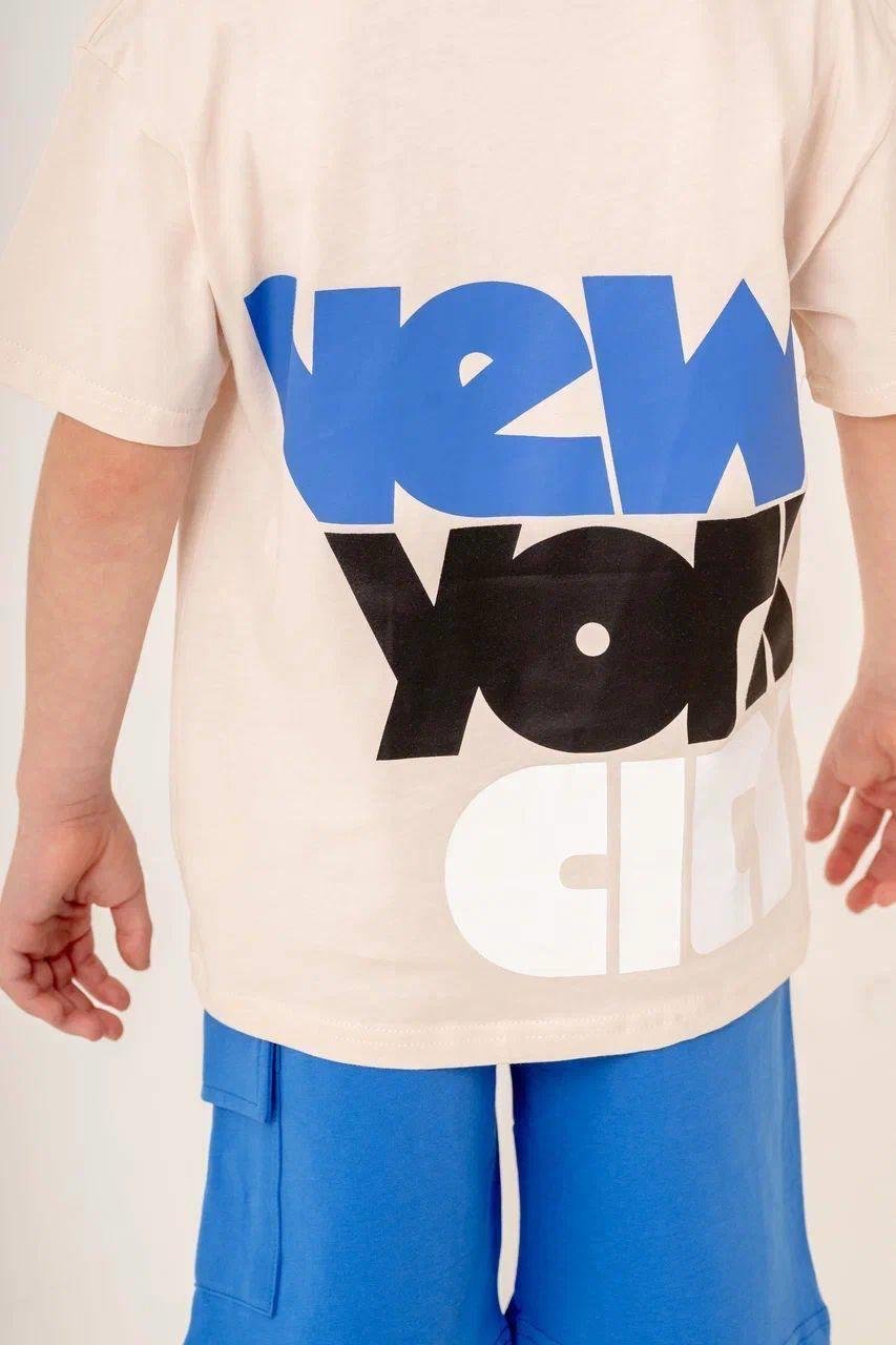 10175 Kids Newyork City Baskılı Takım 8-12 Yaş