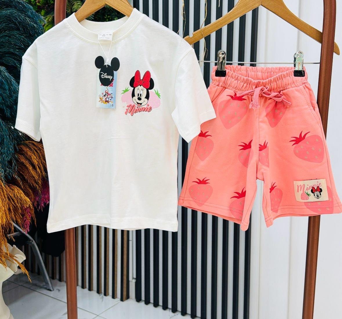 10211 Kids Minnie Baskılı Takım 2-3/7-8 Yaş