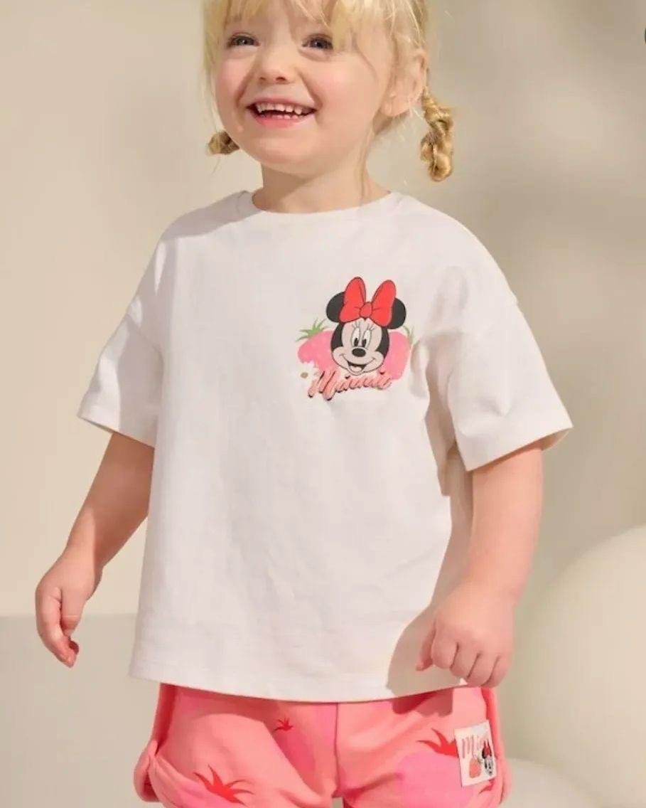 10211 Kids Minnie Baskılı Takım 2-3/7-8 Yaş