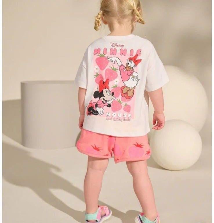10211 Kids Minnie Baskılı Takım 2-3/7-8 Yaş