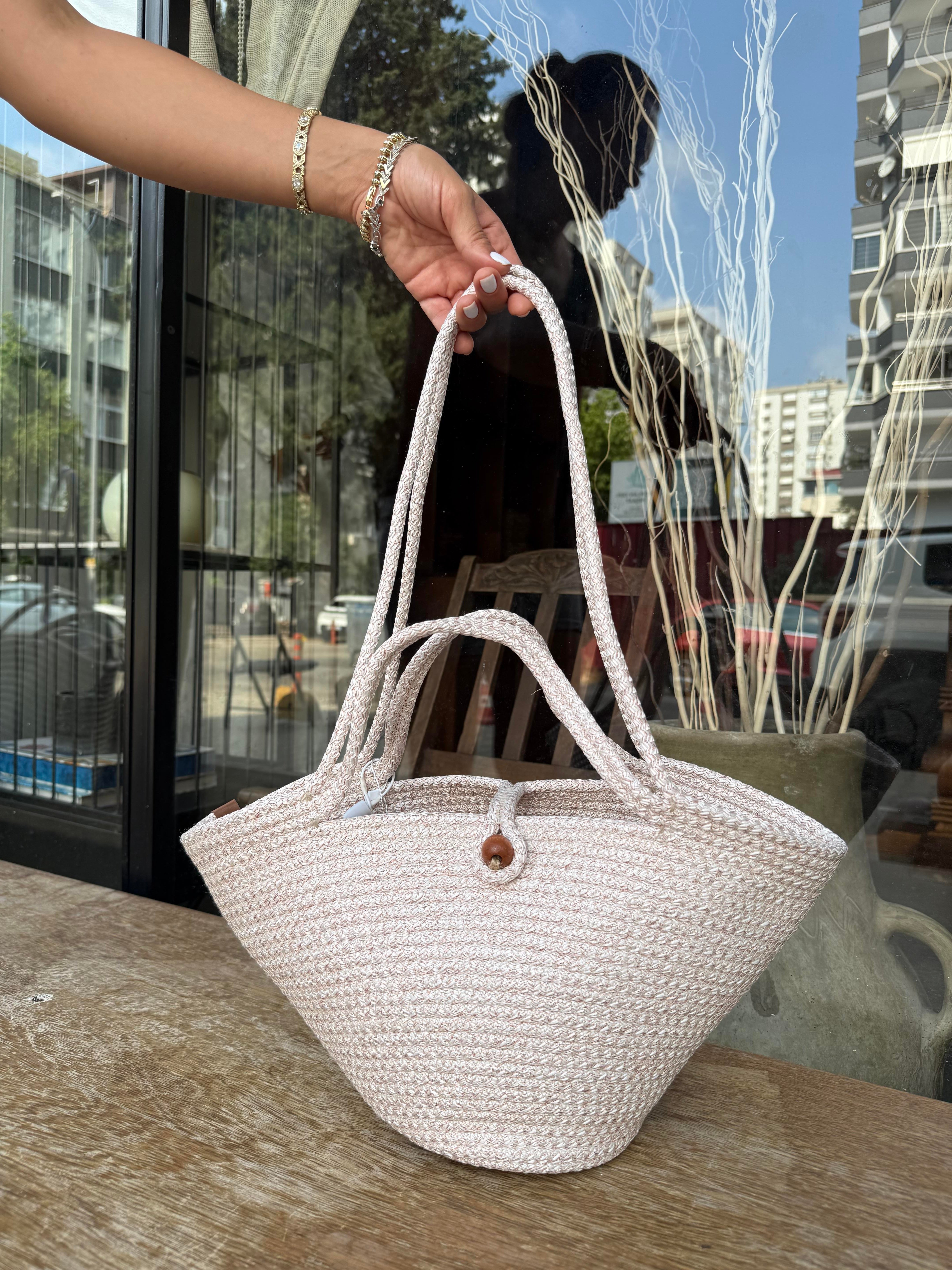 10235 Hasır Premium Çanta