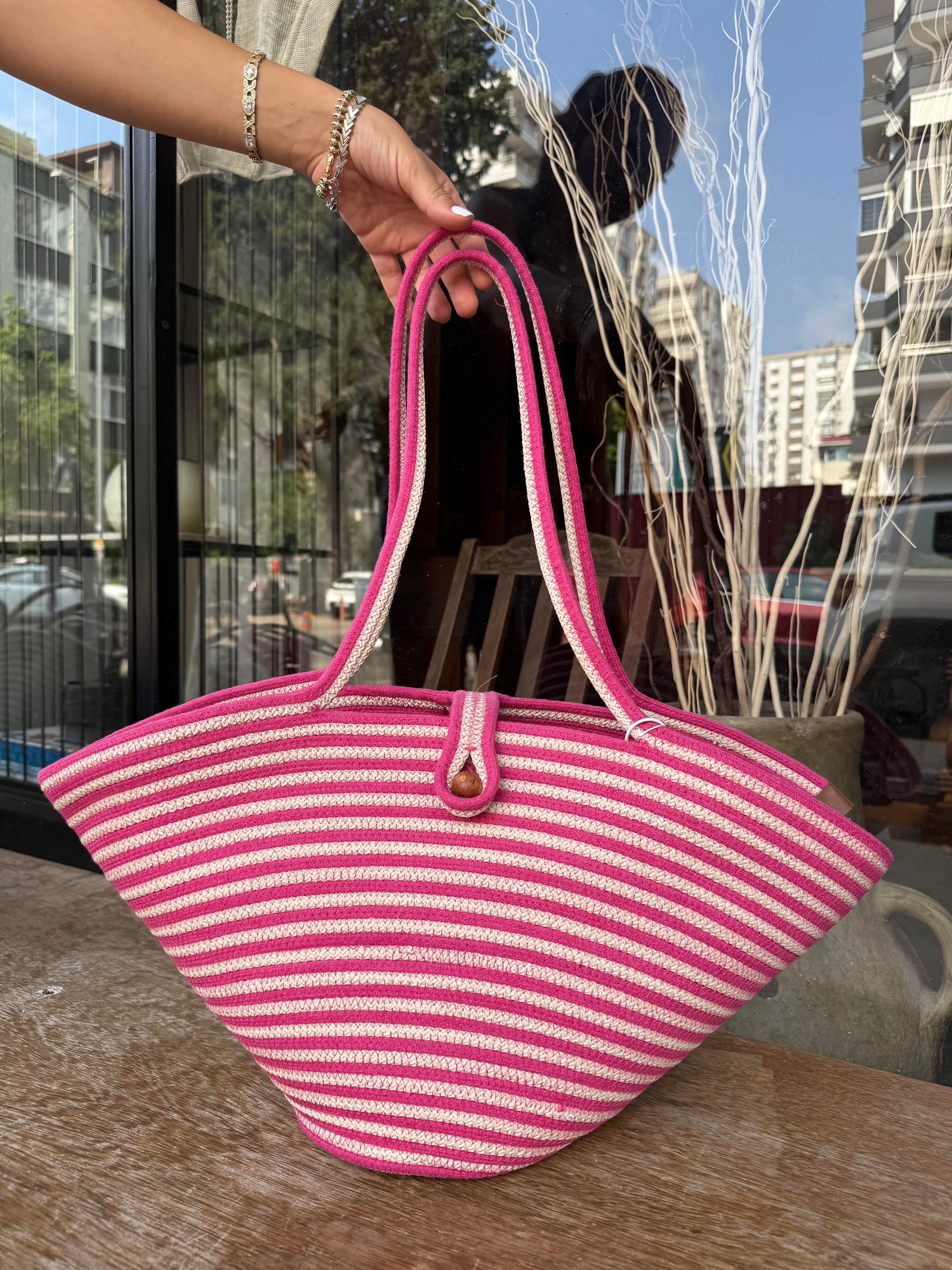 10235 Hasır Premium Çanta