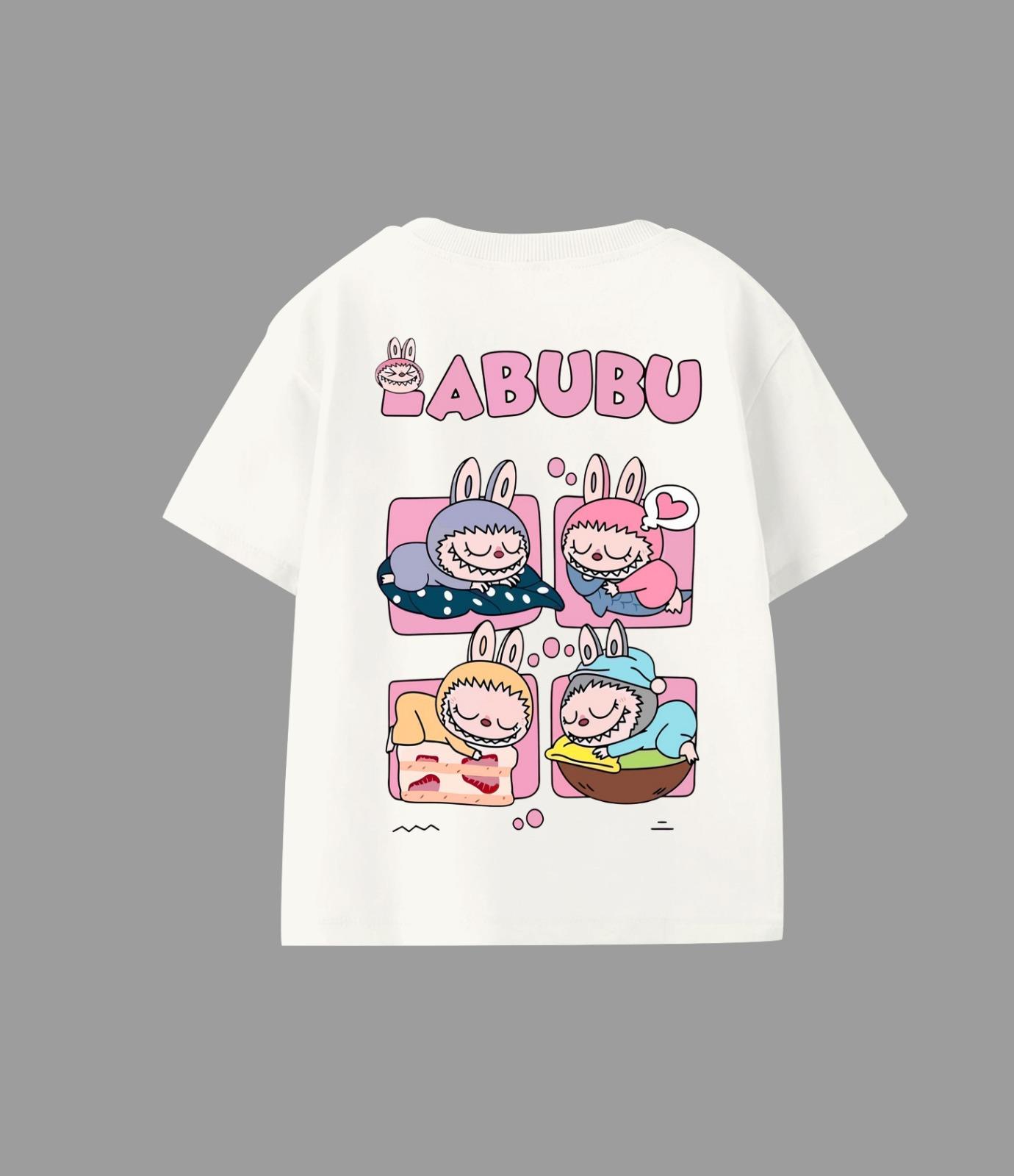 10419 Kids Baskılı La. Tshirt 5-6/13-14 Yaş