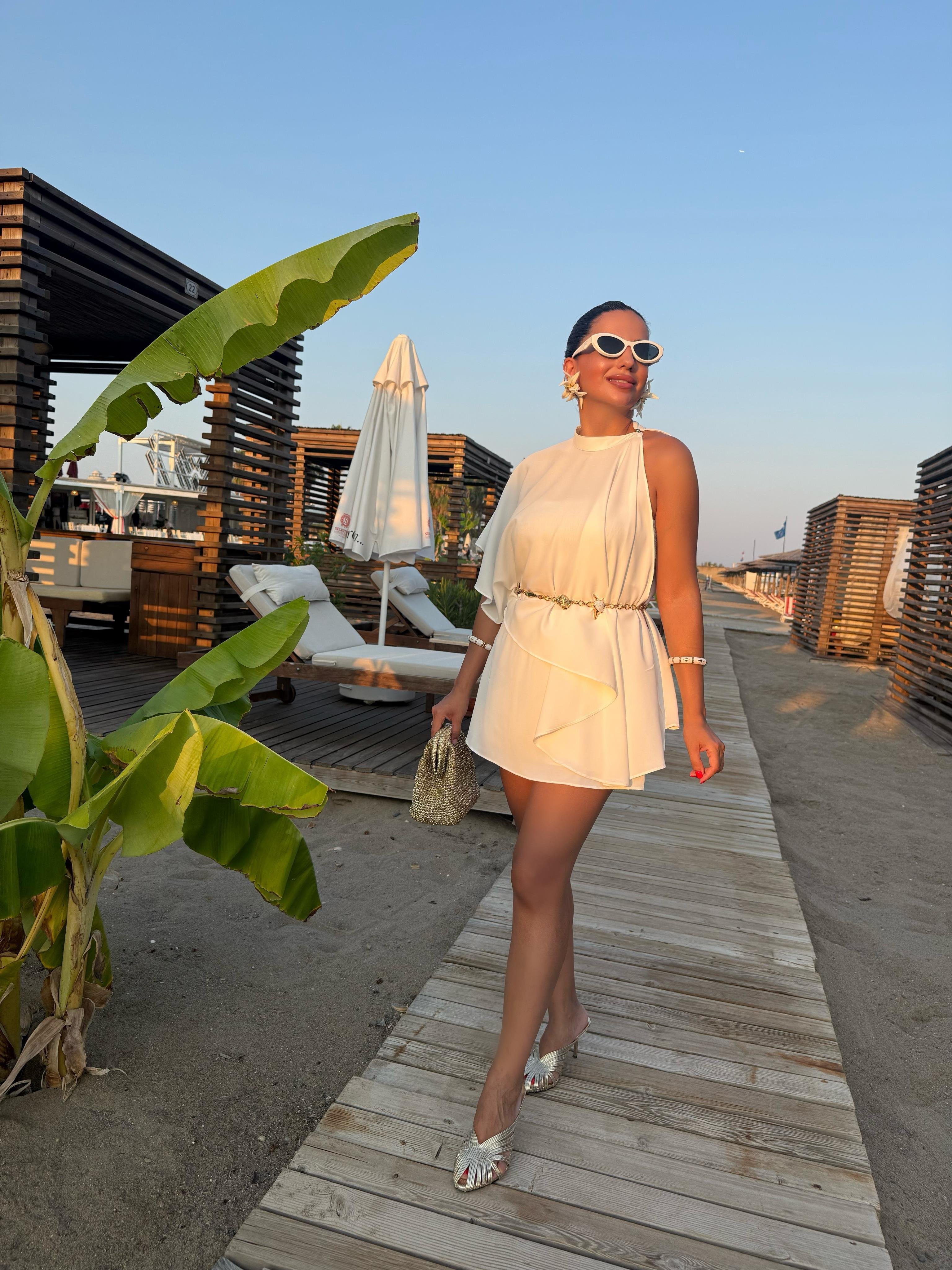 10479 Üçlü Şort Etekli  Takım