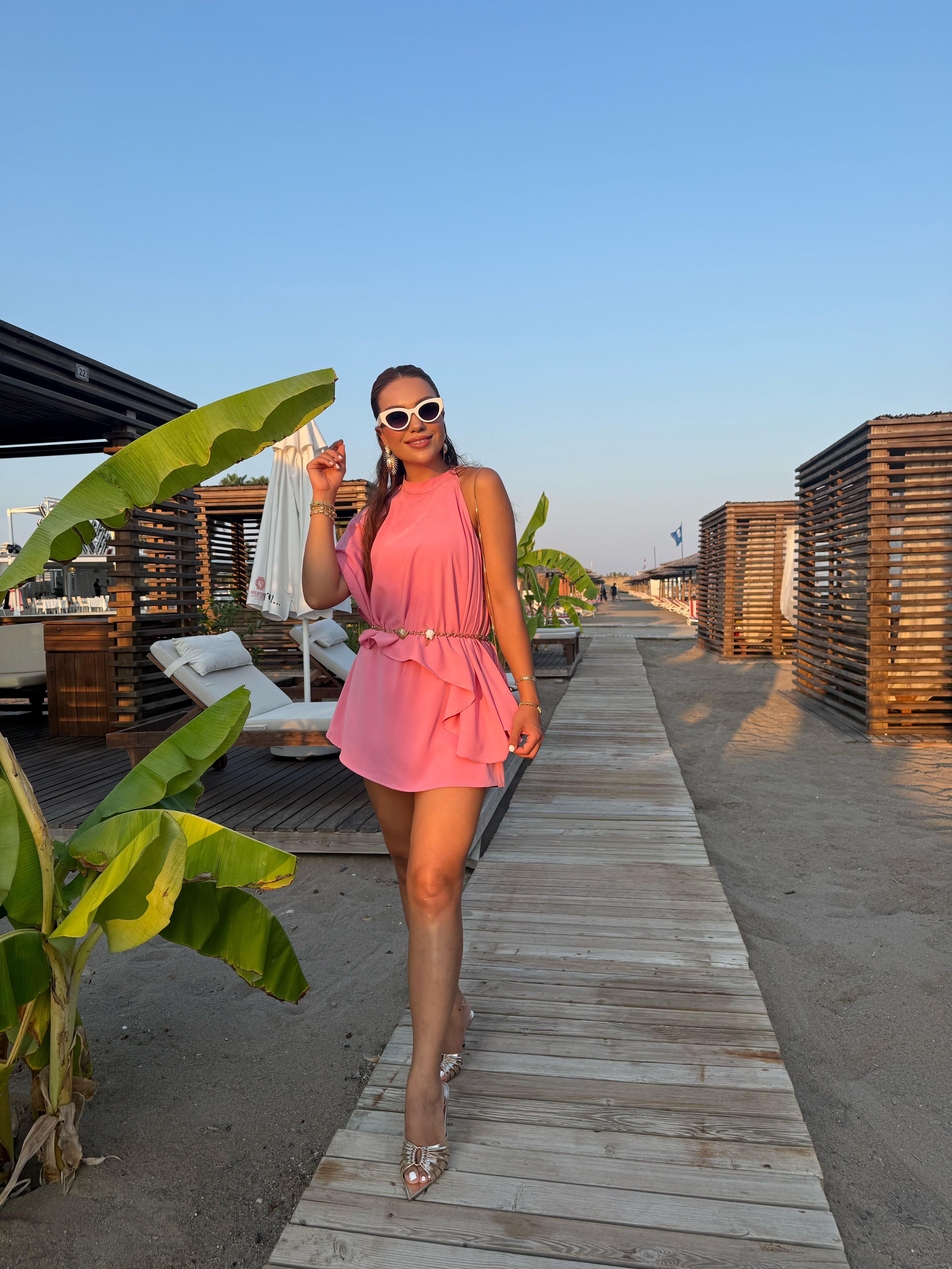 10479 Üçlü Şort Etekli  Takım