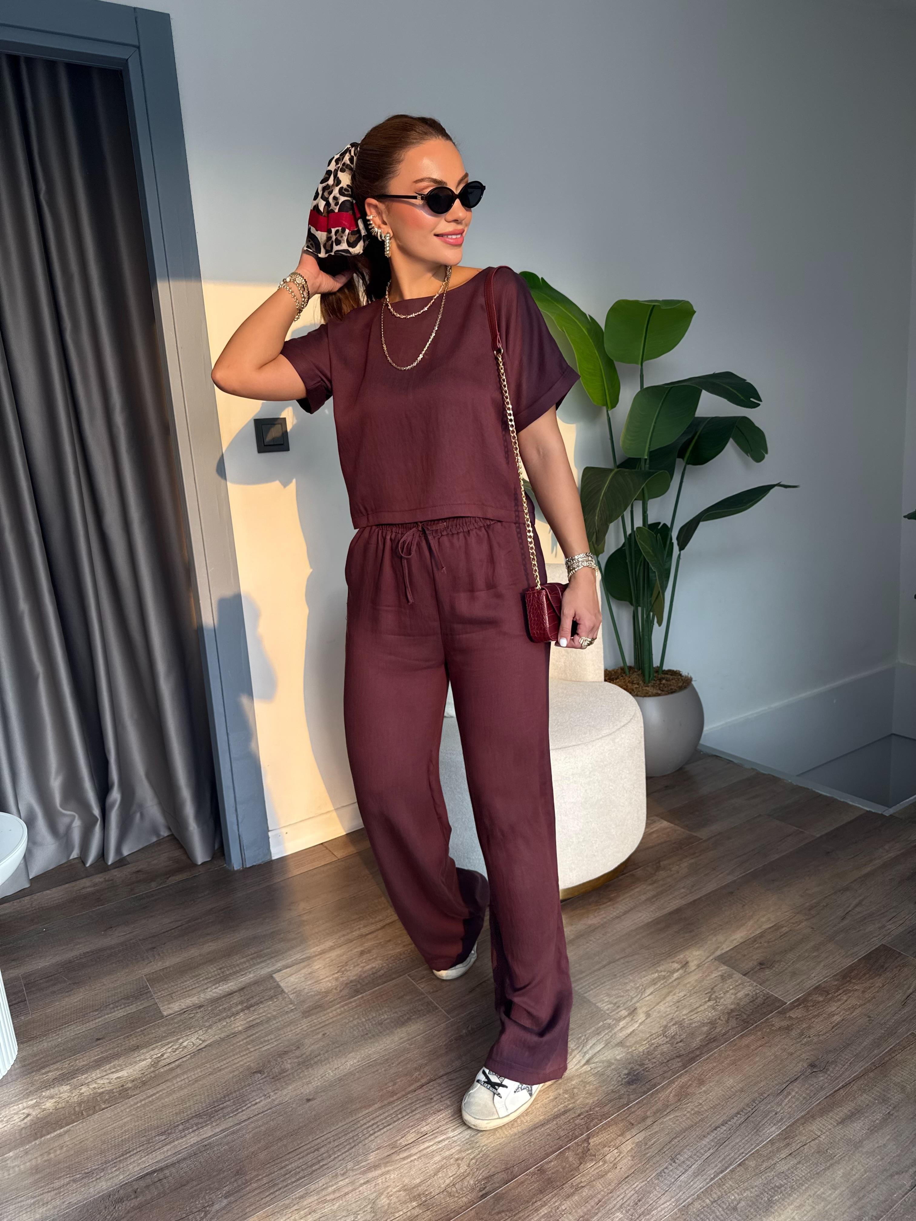 10515 Bluz Pantolon Takım