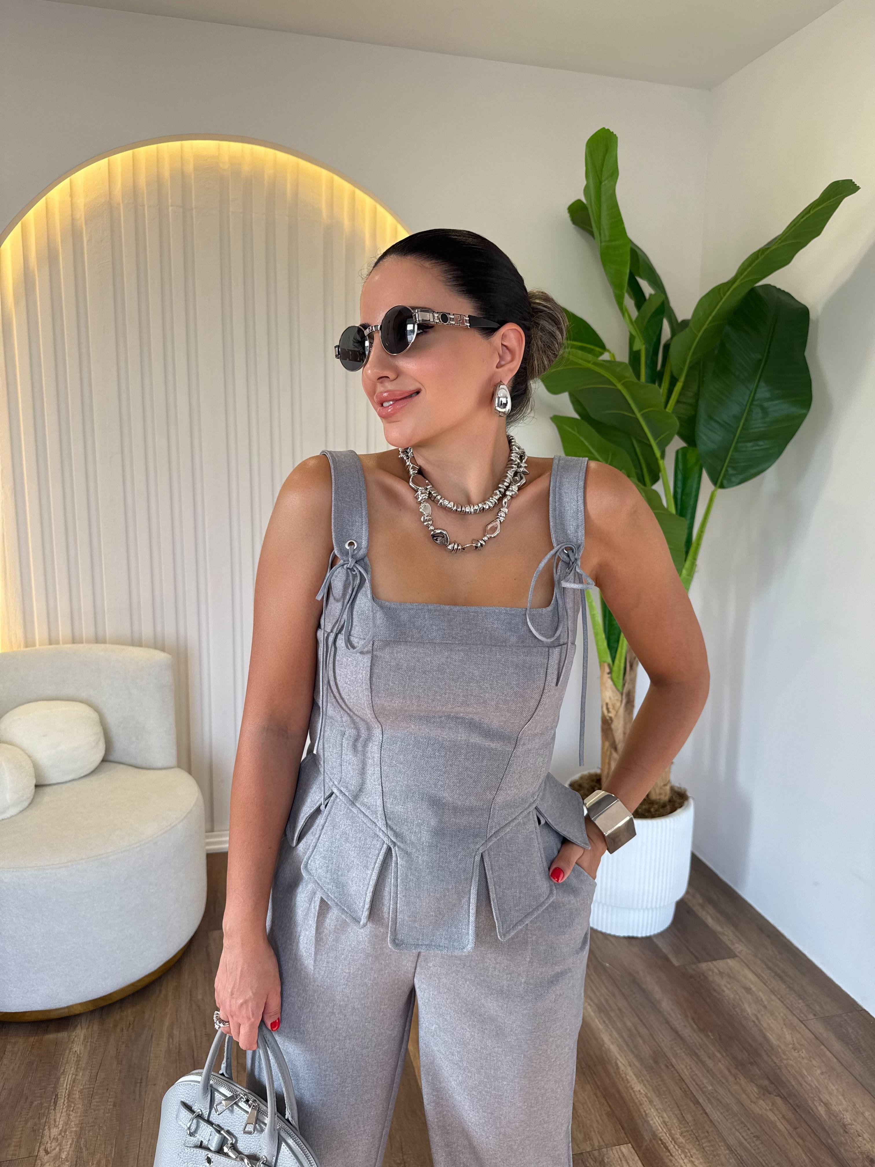 10521 Premium Bluz Pantolon Takım