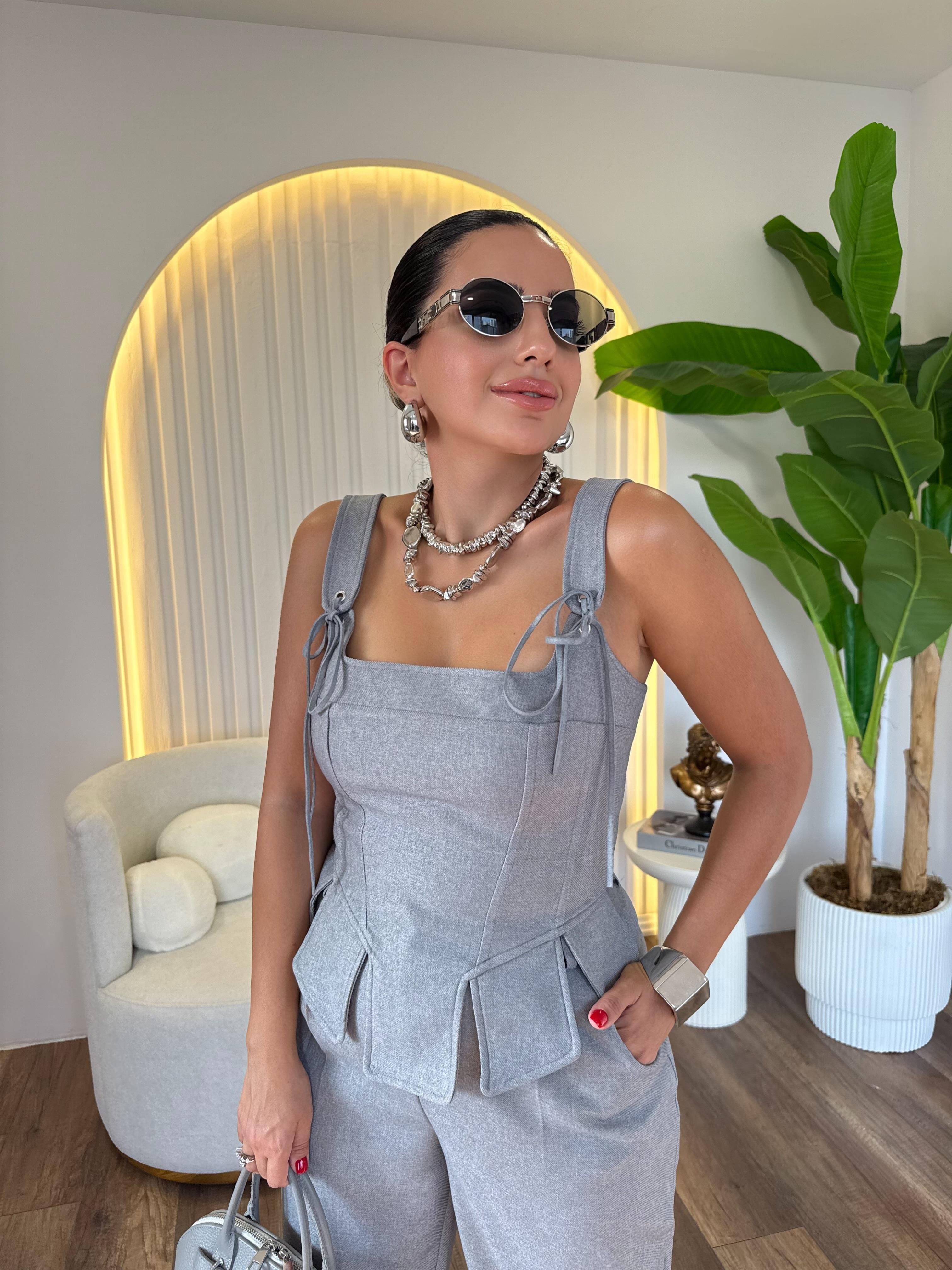 10521 Premium Bluz Pantolon Takım