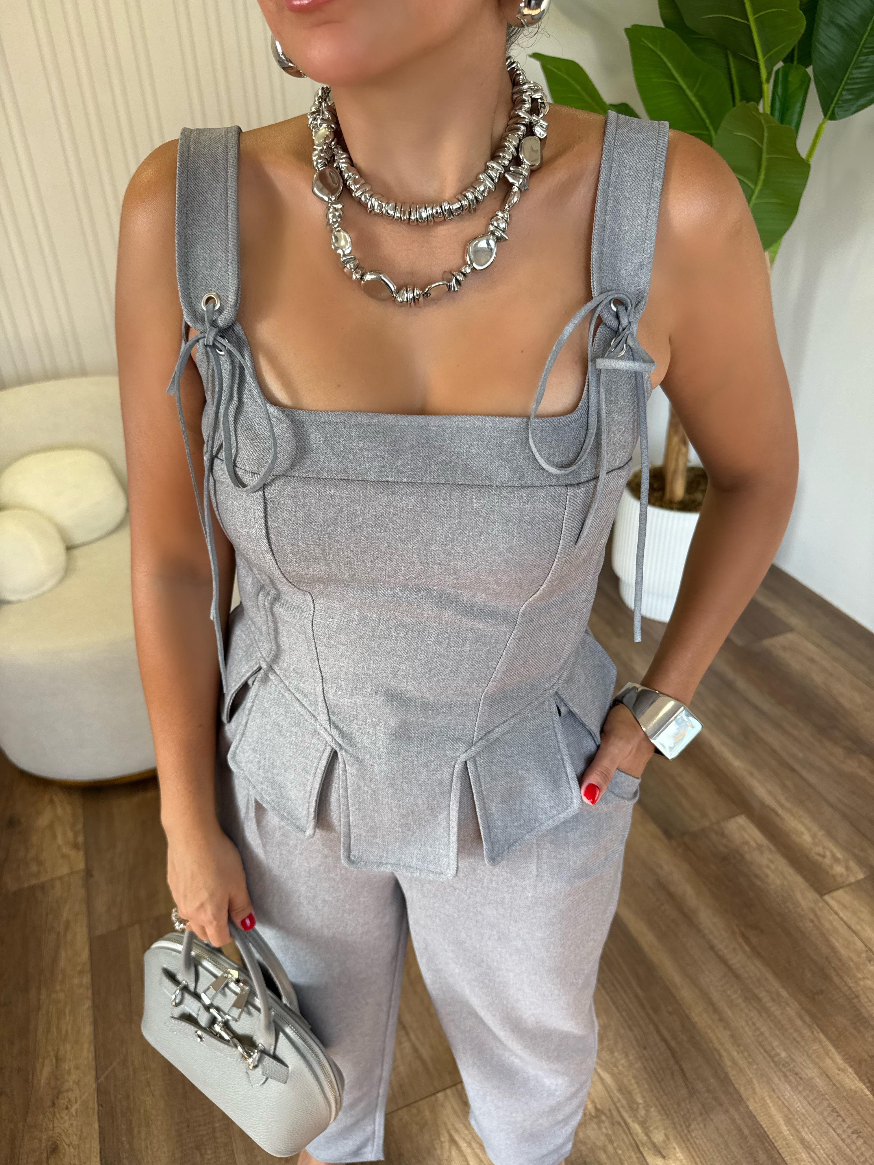 10521 Premium Bluz Pantolon Takım