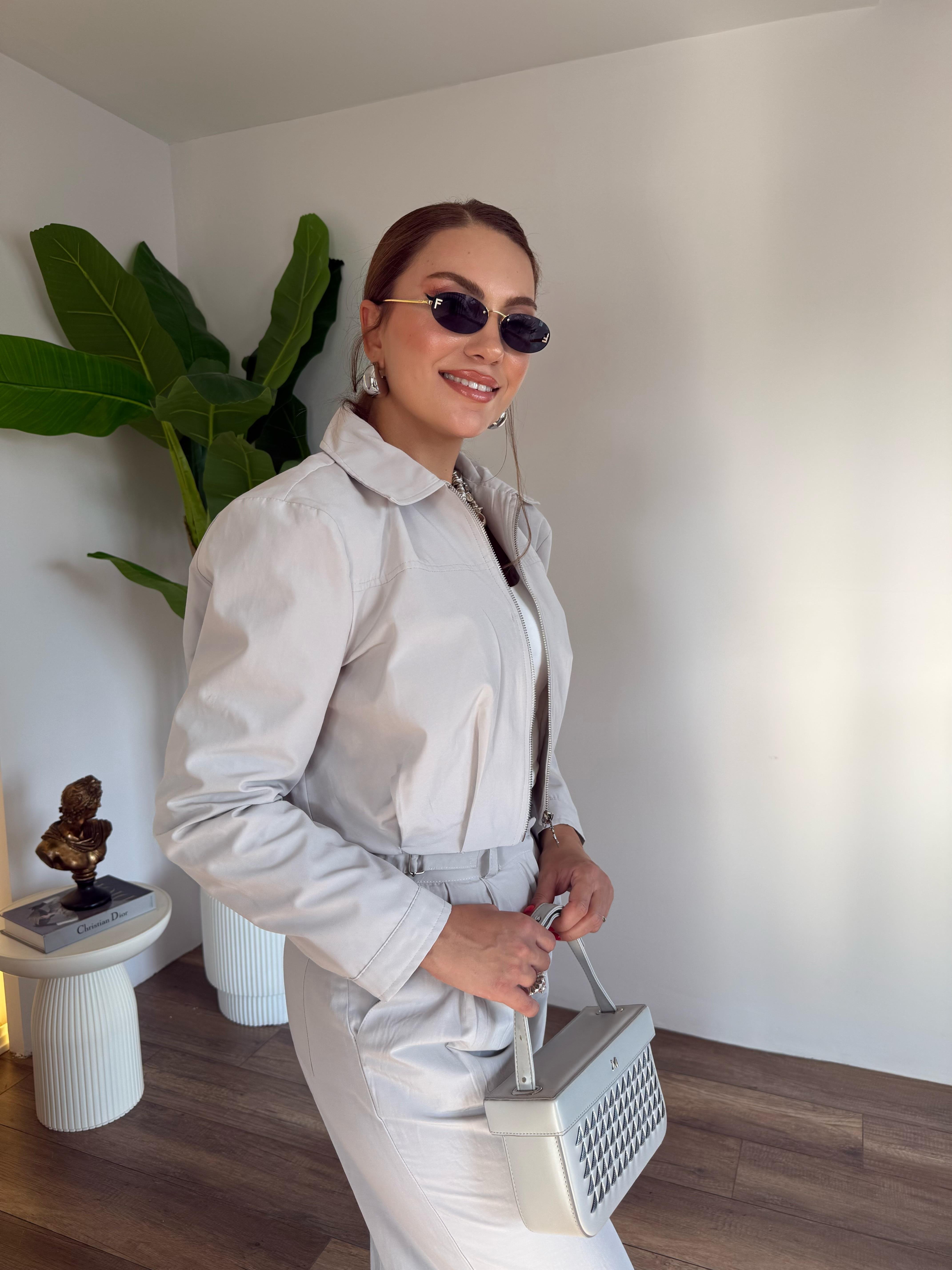 10526 Önden Fermuarlı Ceket