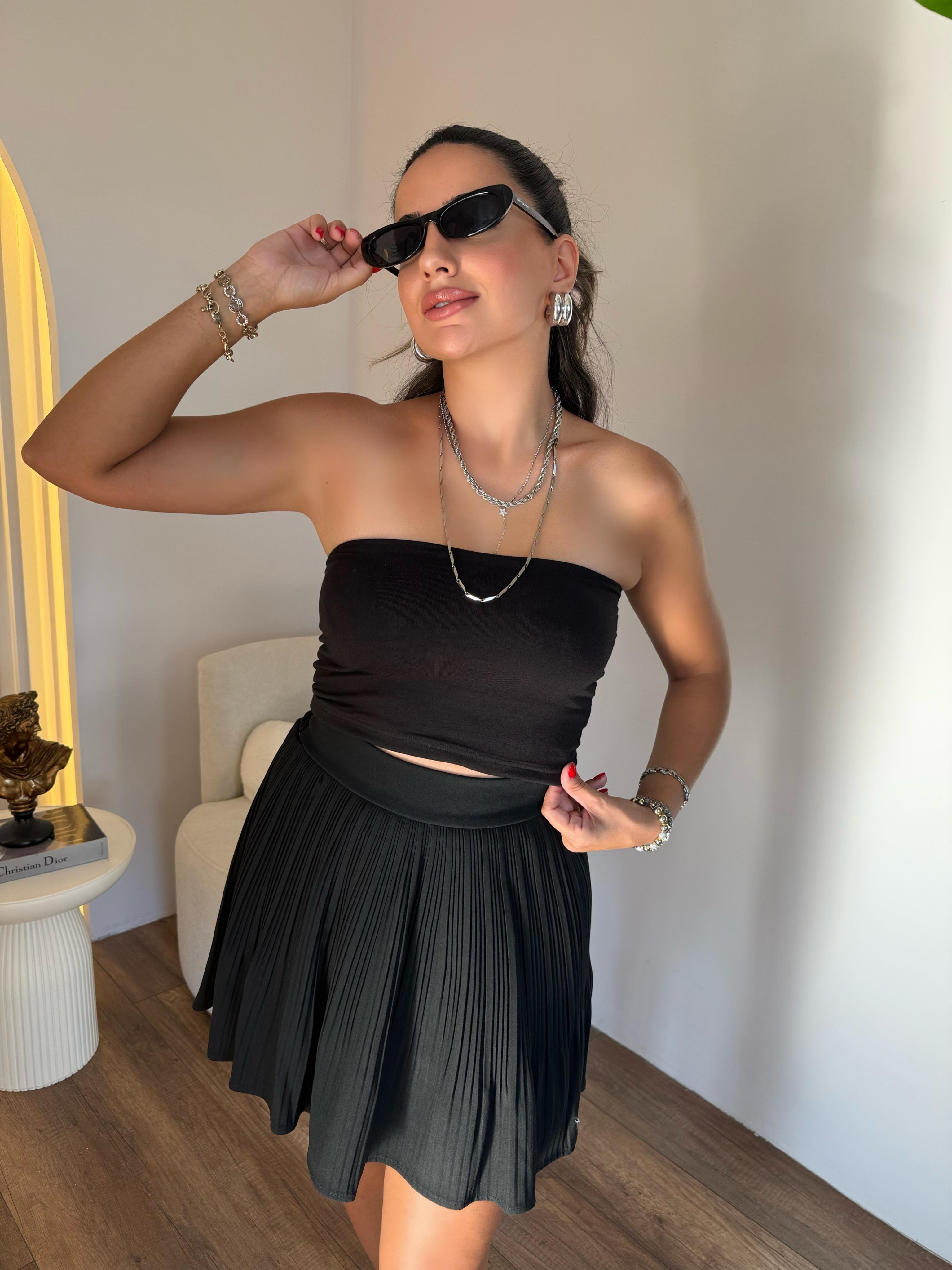 10528 Balenli Straplez Bluz