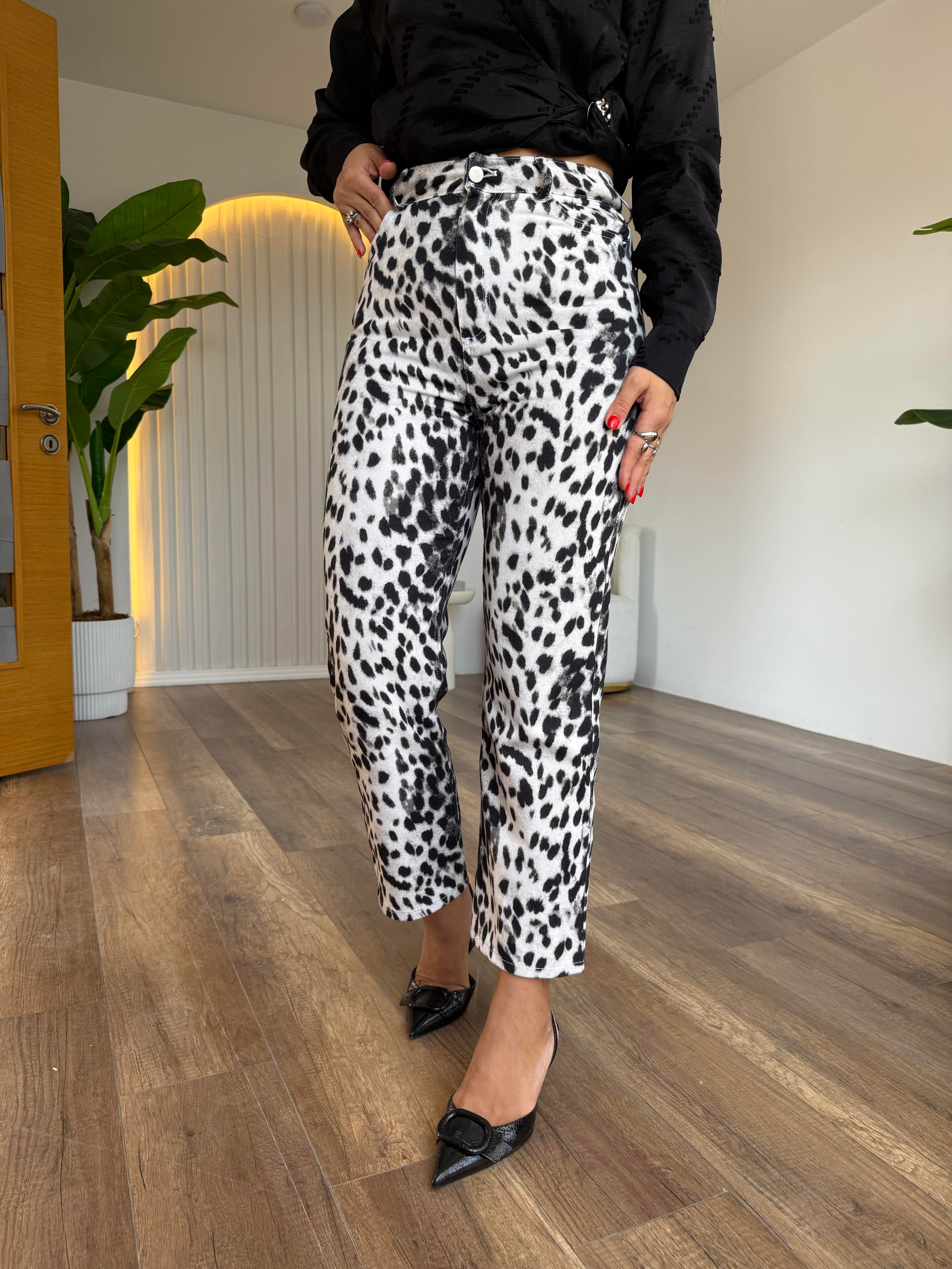 10578 Leopar Pantolon