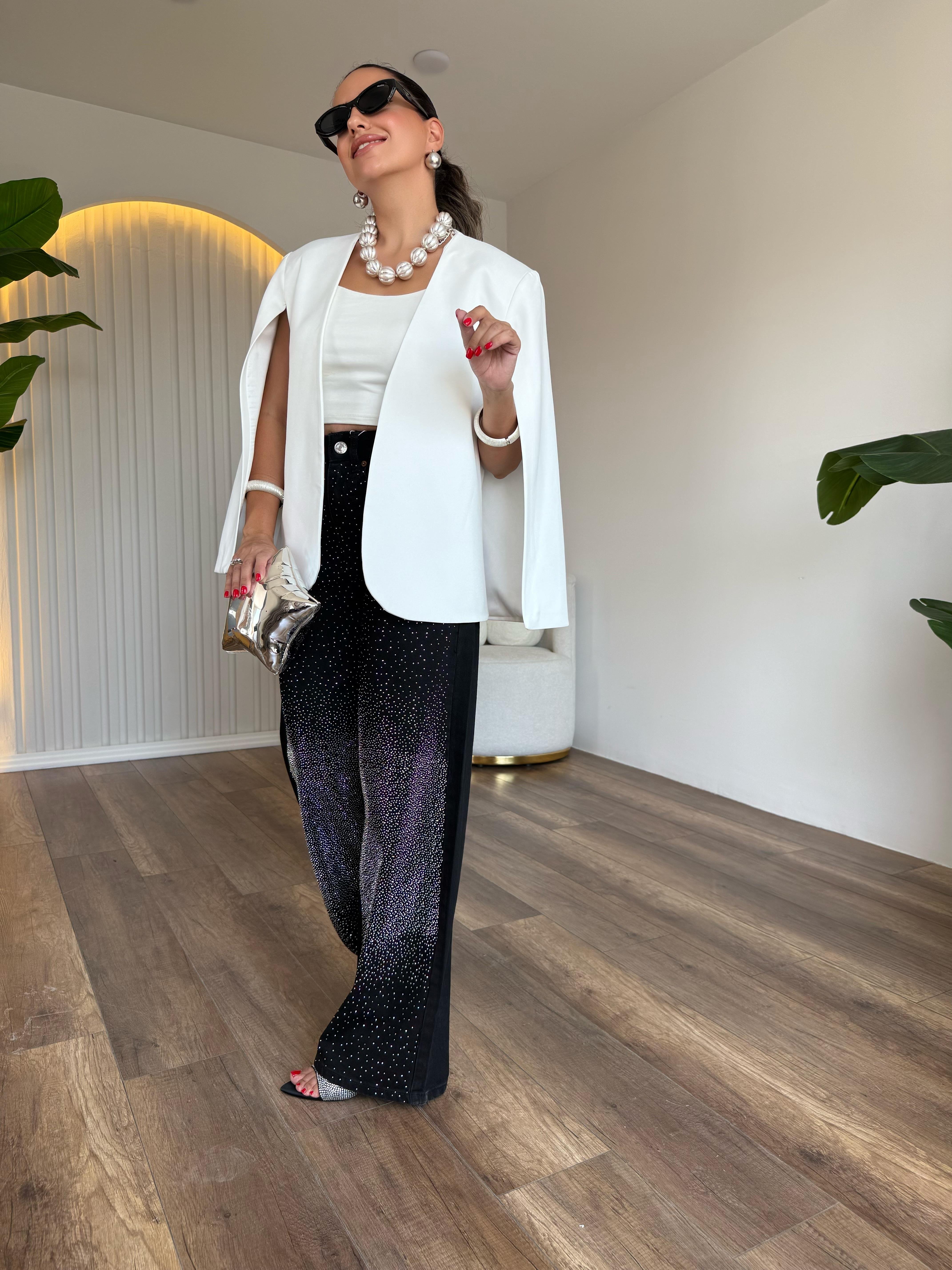 10619 Tasarım Pelerin Ceket