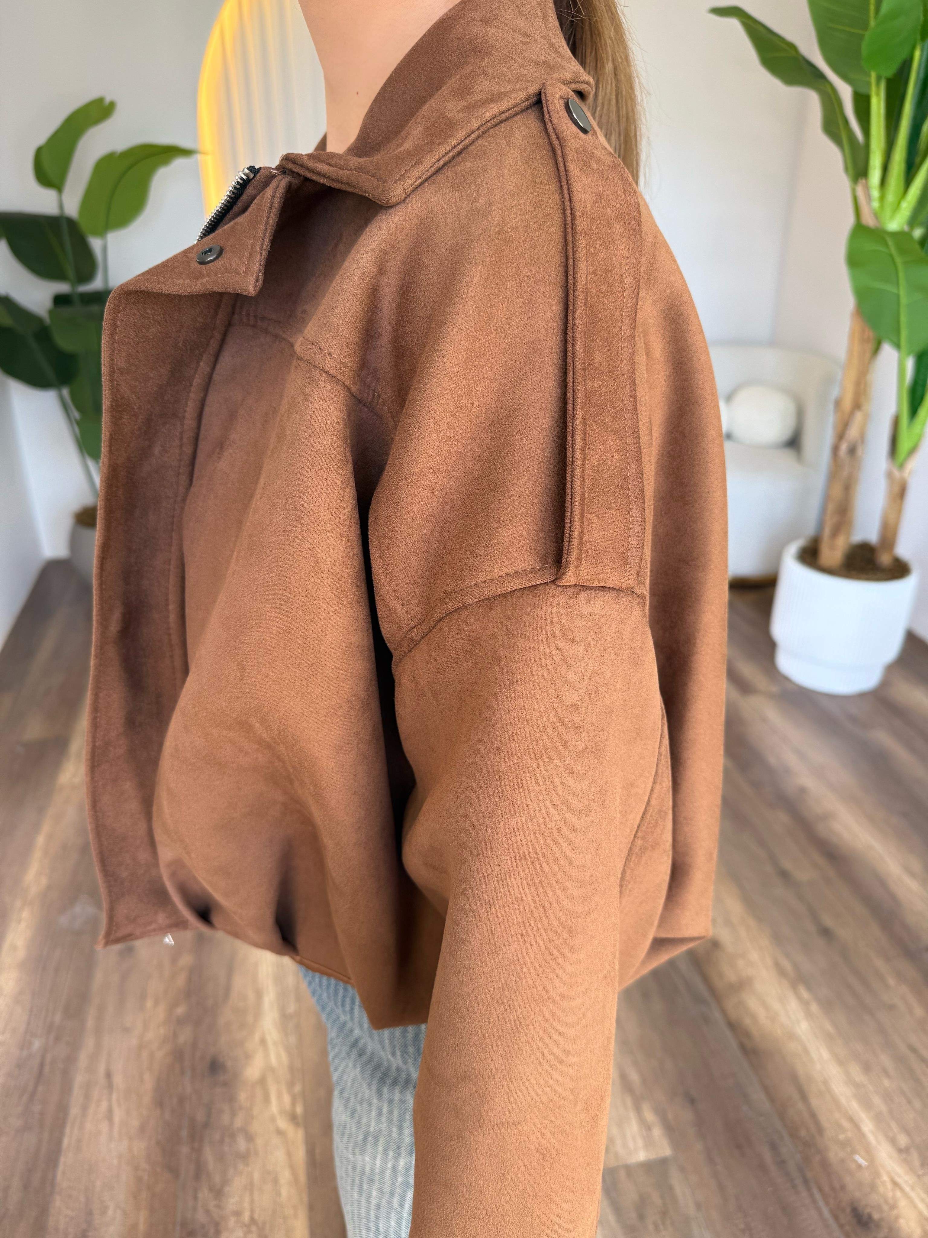 10622 Nubuk Bomber Ceket