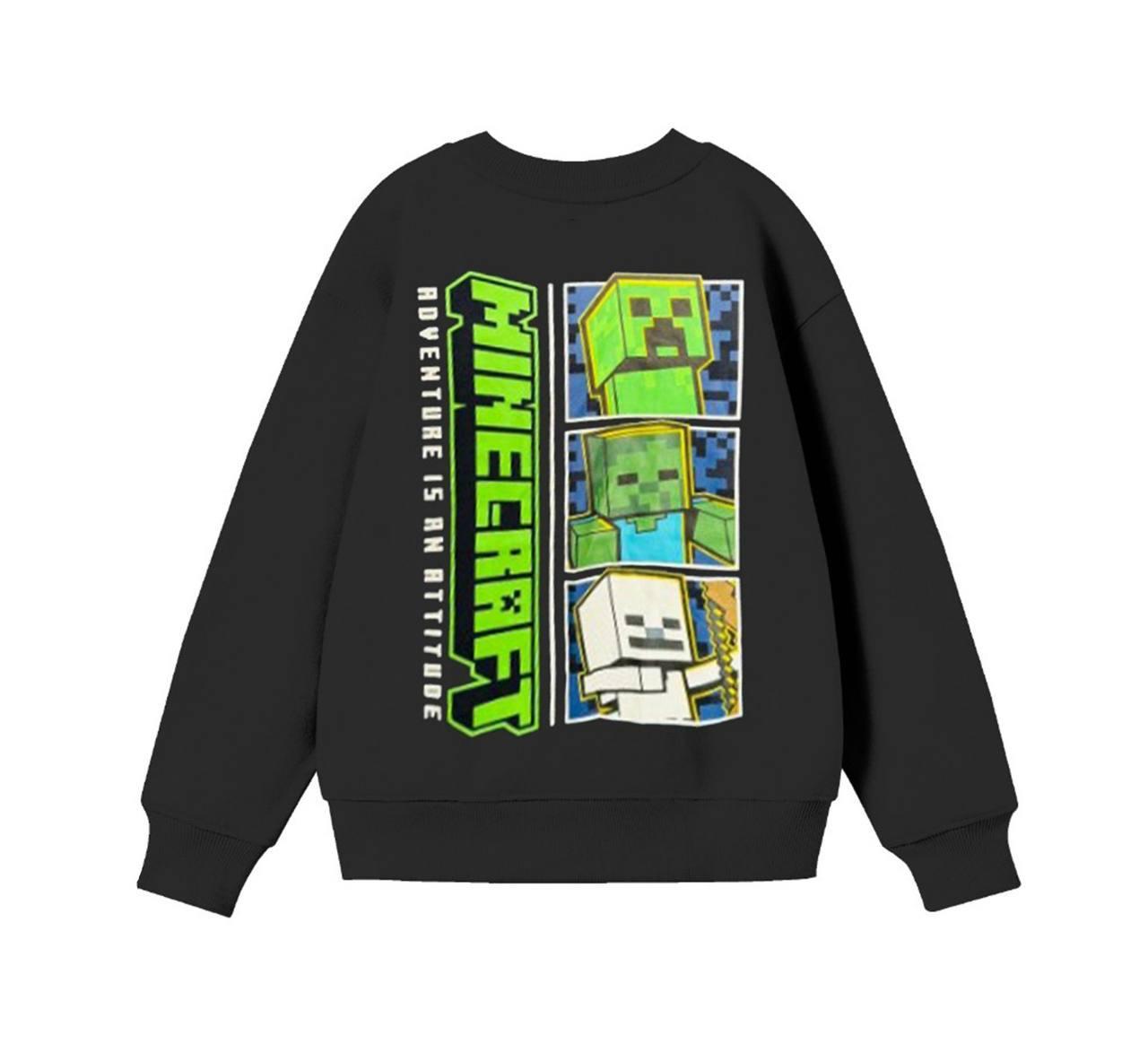 10658 Kids Baskılı Sweatshirt 5-6/13-14 Yaş