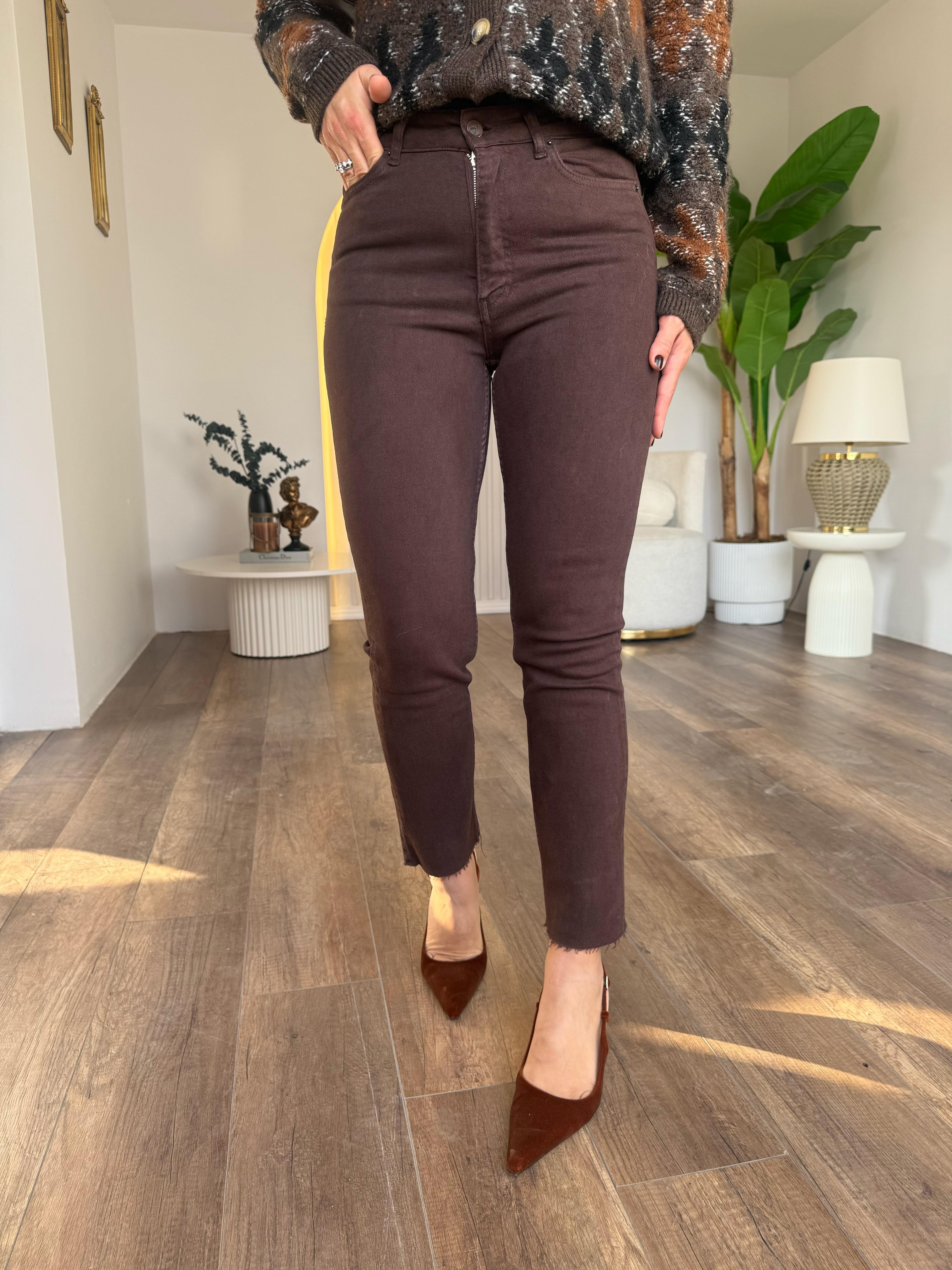 10699 Mom Fit Kot Pantolon