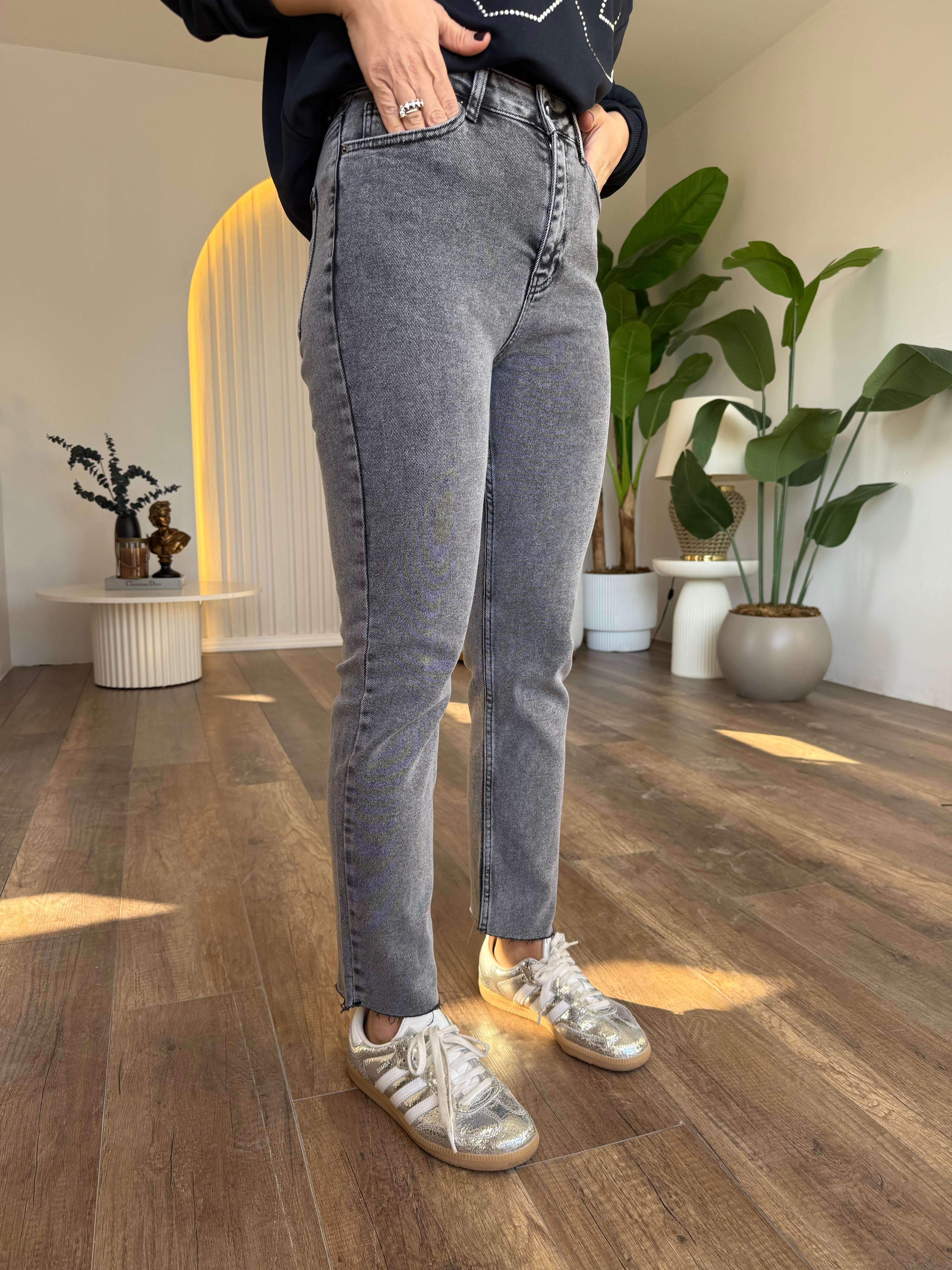 10699 Mom Fit Kot Pantolon